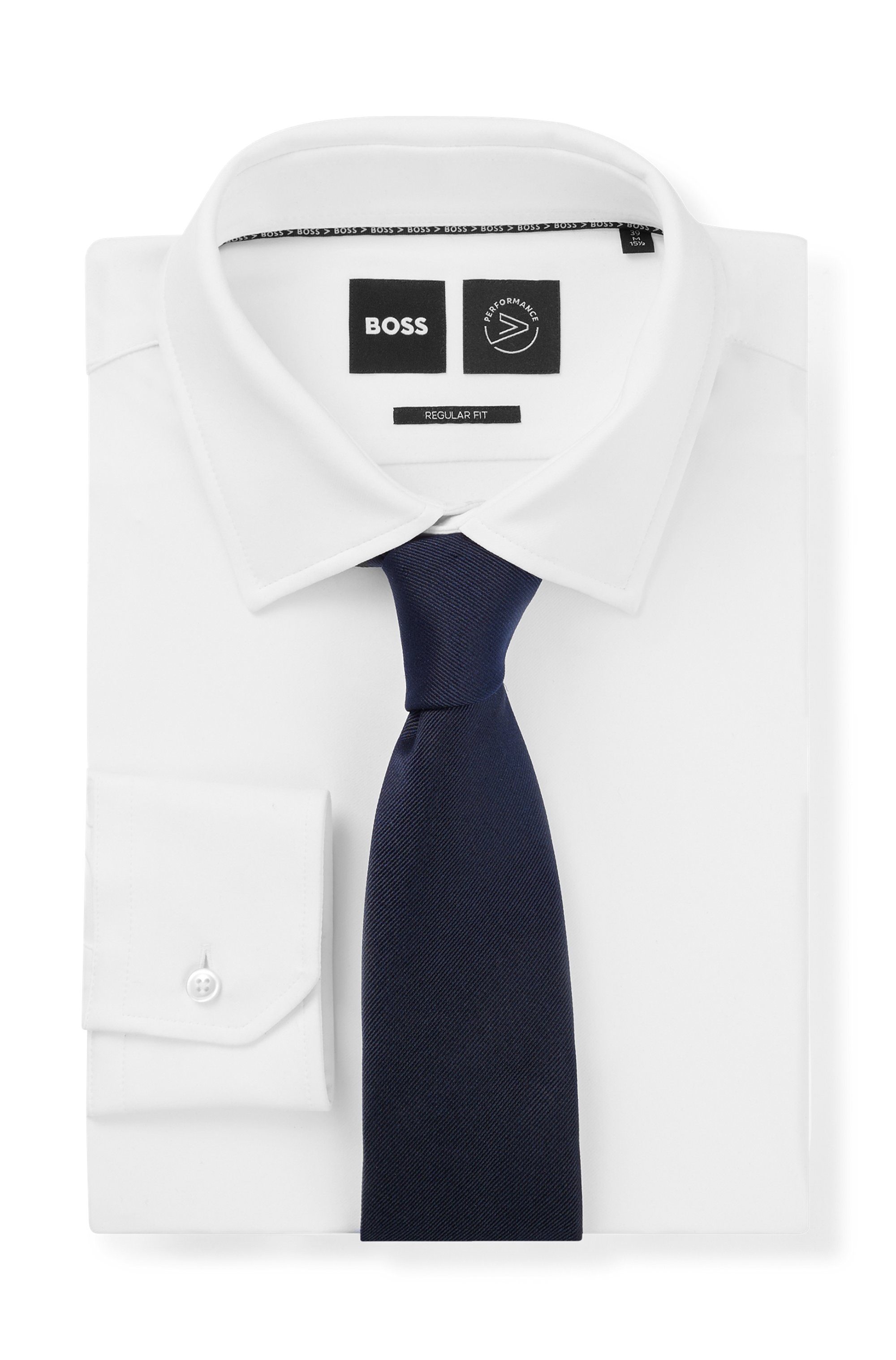 BOSS Krawatte »H-TIE 7,5 CM«, in Satin-Optik