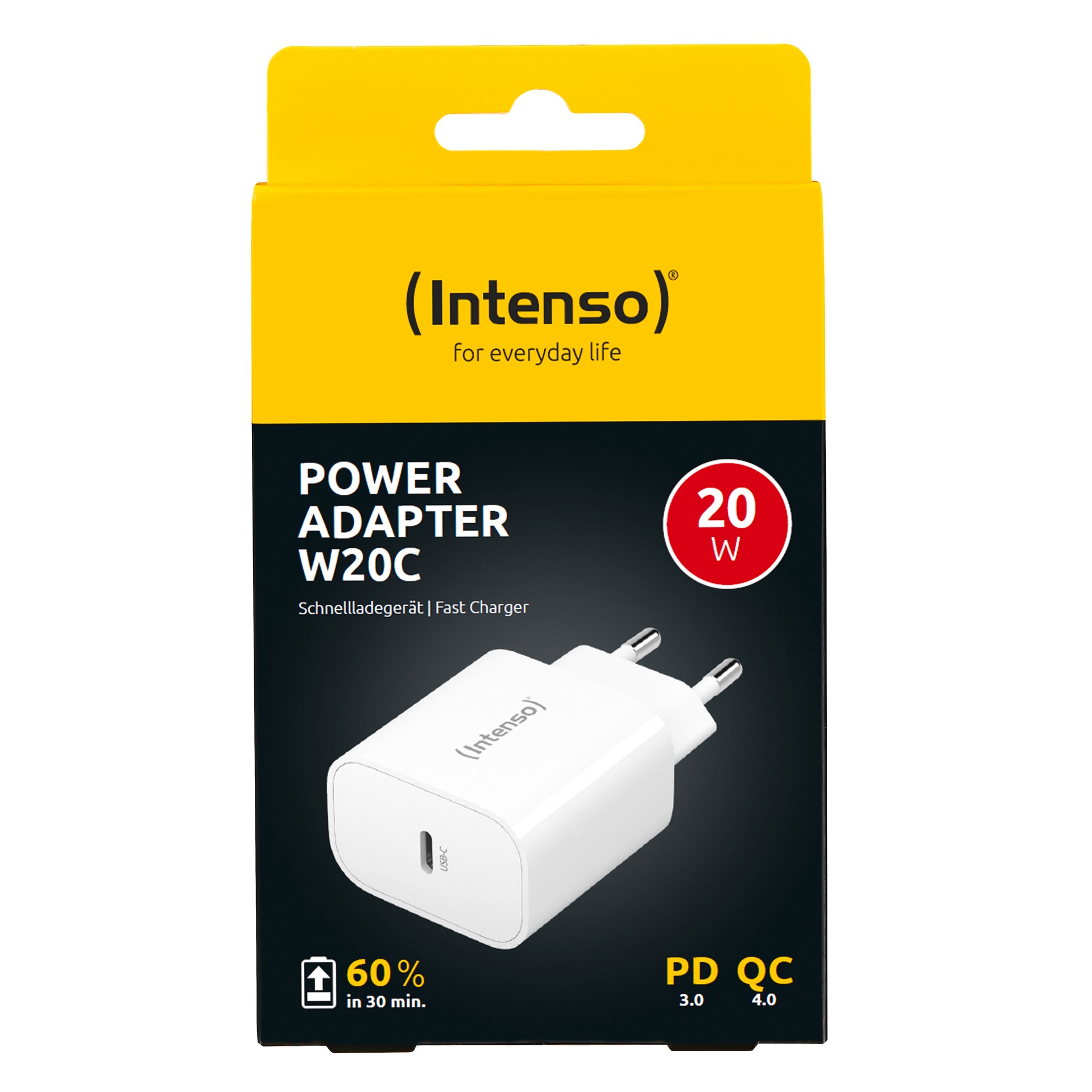 Intenso USB-Ladegerät »Power Adapter W20C, 20W USB-C«