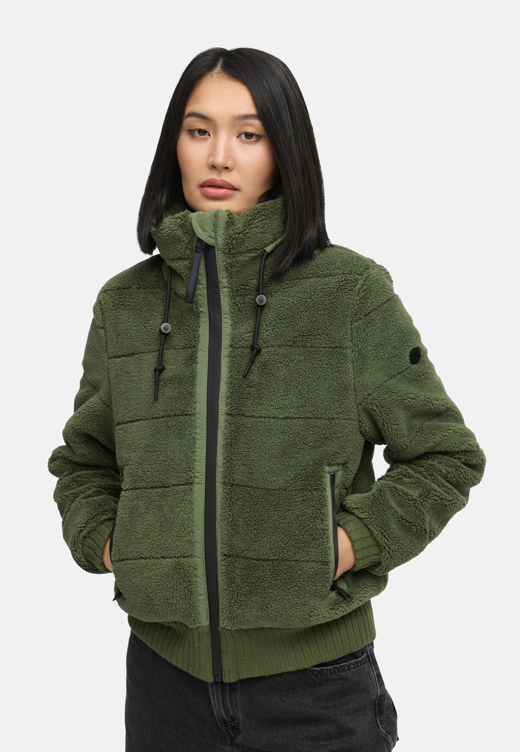 Navahoo Plüschjacke »Plüschjacke Schneepuder 14«