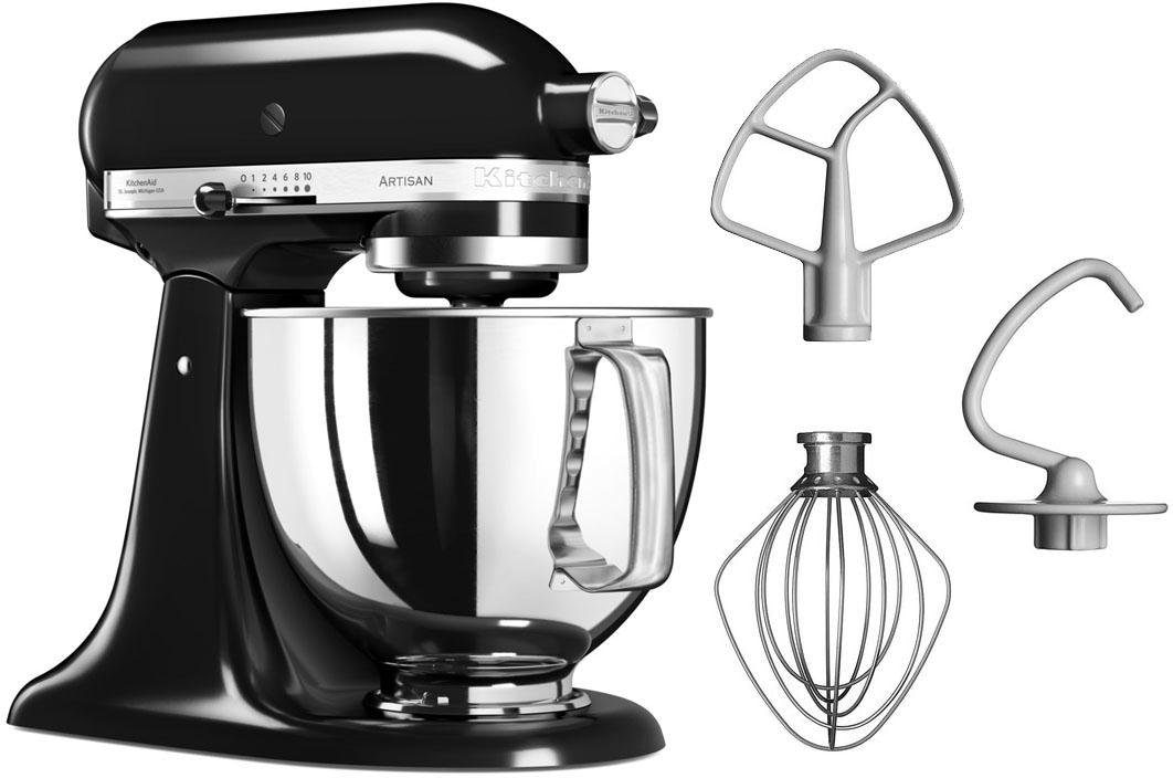 KitchenAid Küchenmaschine »Artisan 5KSM125EOB«, Qnyx Schwarz