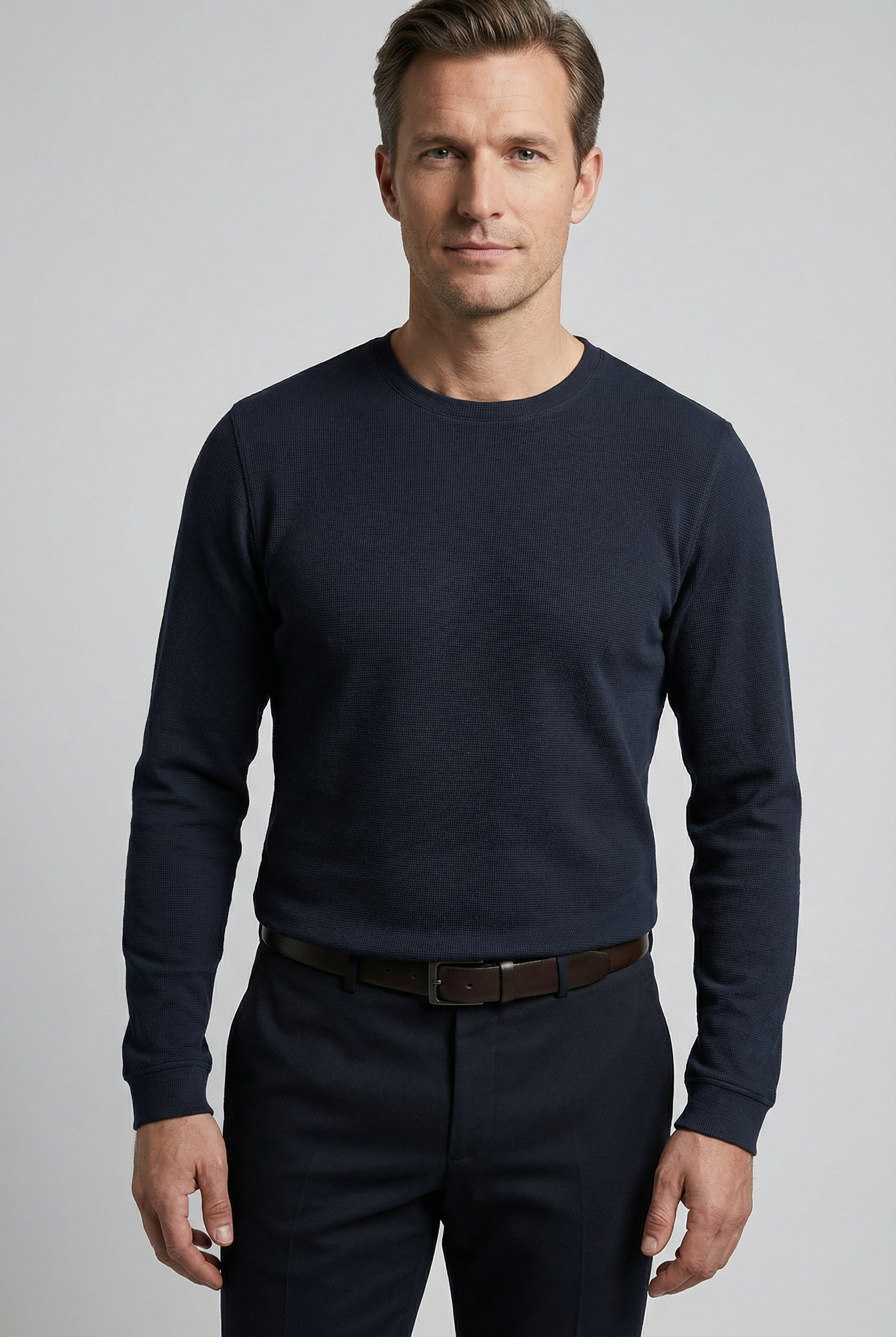 OLYMP Longsleeve regular fit, Rundhals