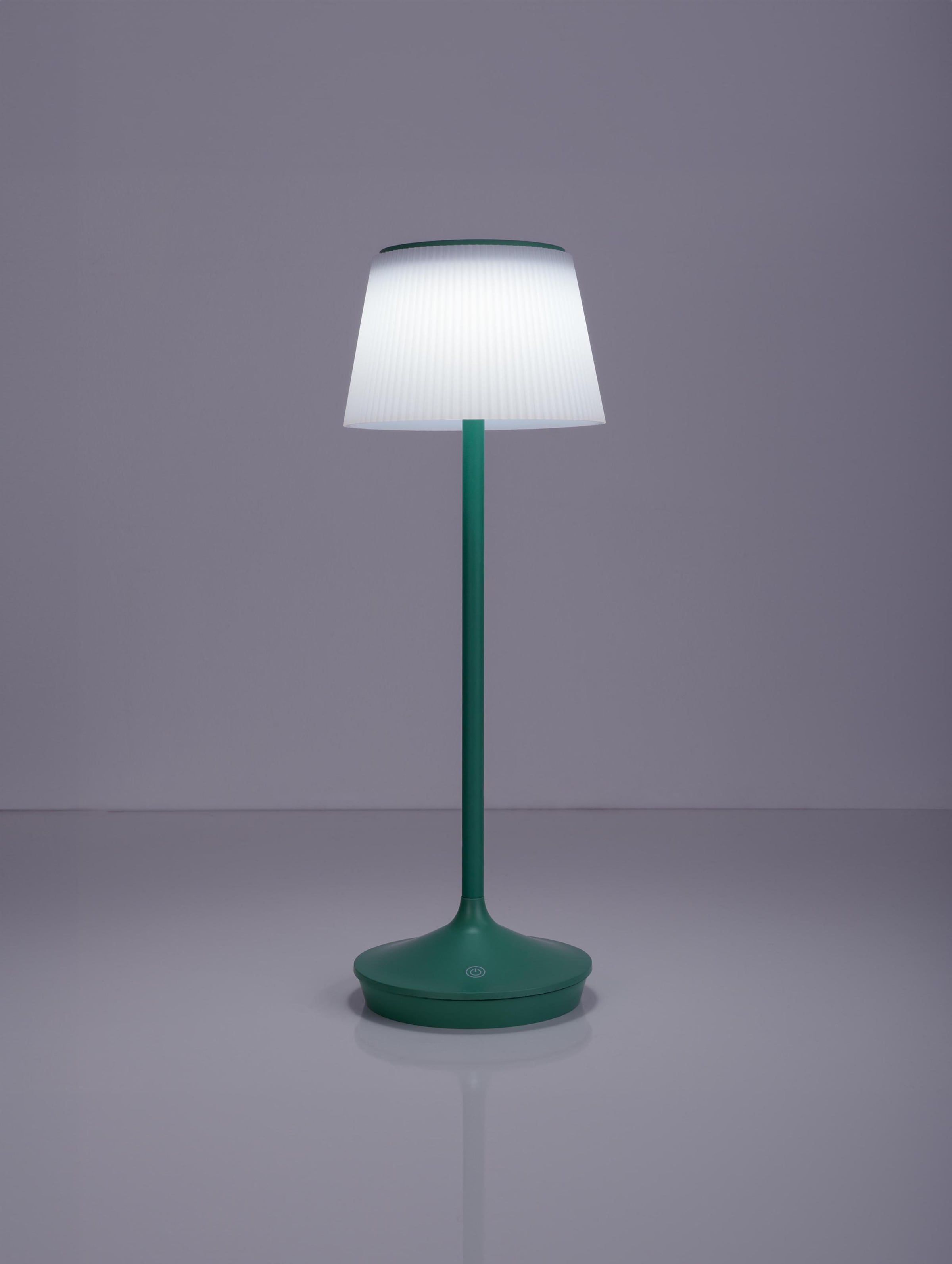 näve LED Tischleuchte »Solarleuchte / Akkuleuchte "EMMI"«, 1 flammig, Leuchtmittel LED-Modul | LED fest integriert, Solarbetrieb, Akkubetrieb, CCT, Berührungssensor, Akkutischleuchte