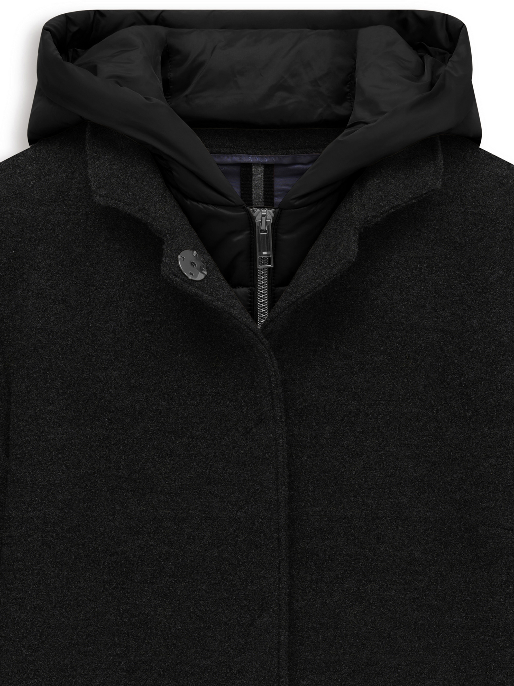 bugatti Kurzmantel »Regular Fit« Regular Fit Schurwolle Westeneinsatz