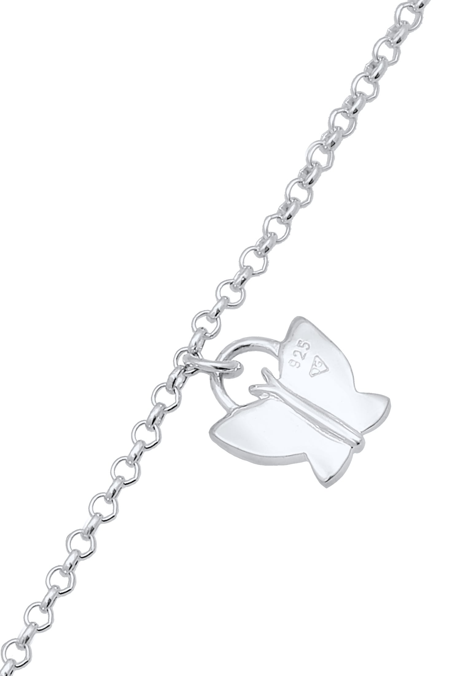 Elli Armkette »Armband Kinder Schmetterling Butterfly 925 Silber«
