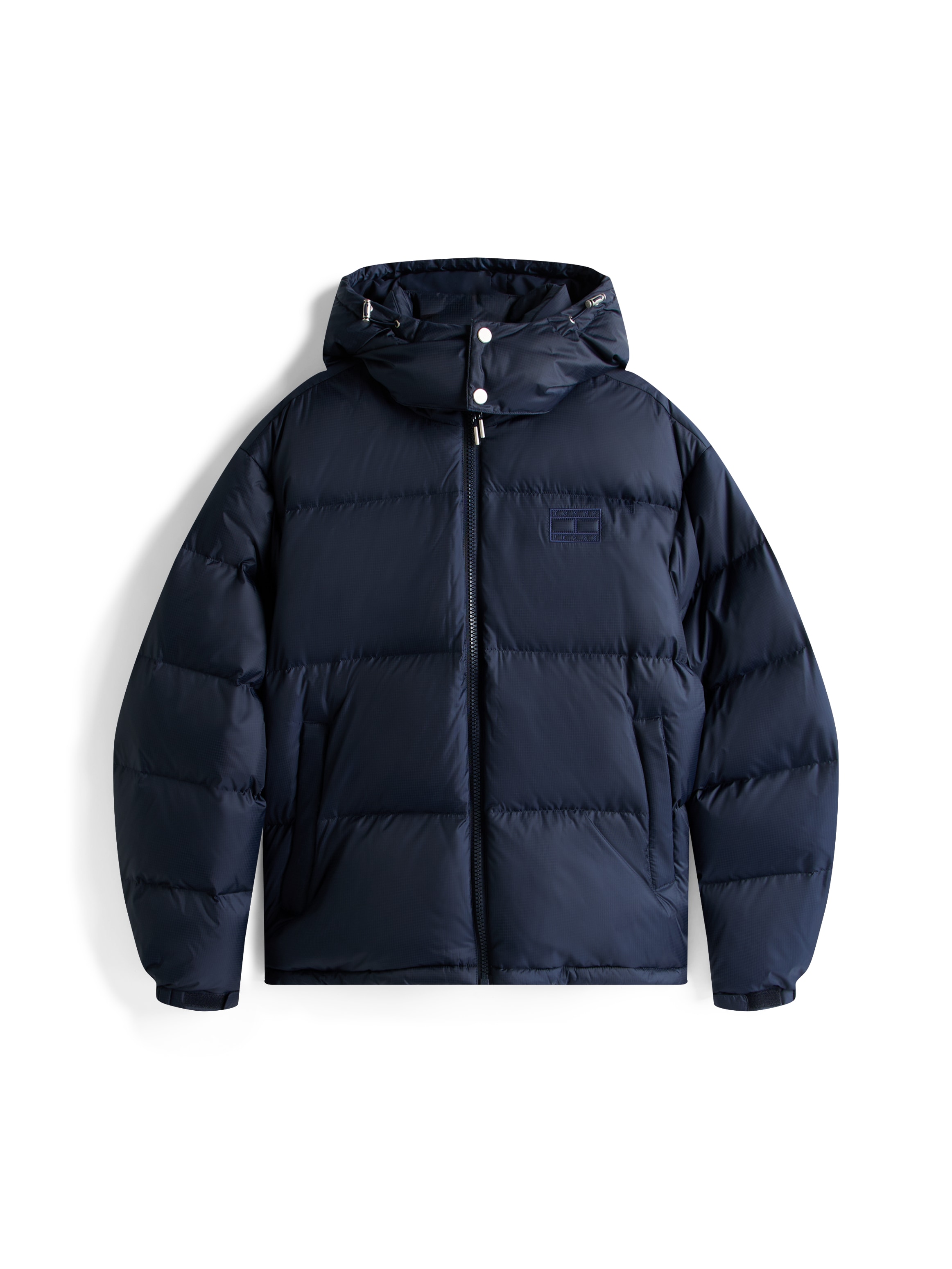 Tommy Jeans Steppjacke »ALASKA DOWN PUFFER«, mit Kapuze, Daunenjacke, Übergangsjacke Regular fit mit abnehmbarer Kapuze