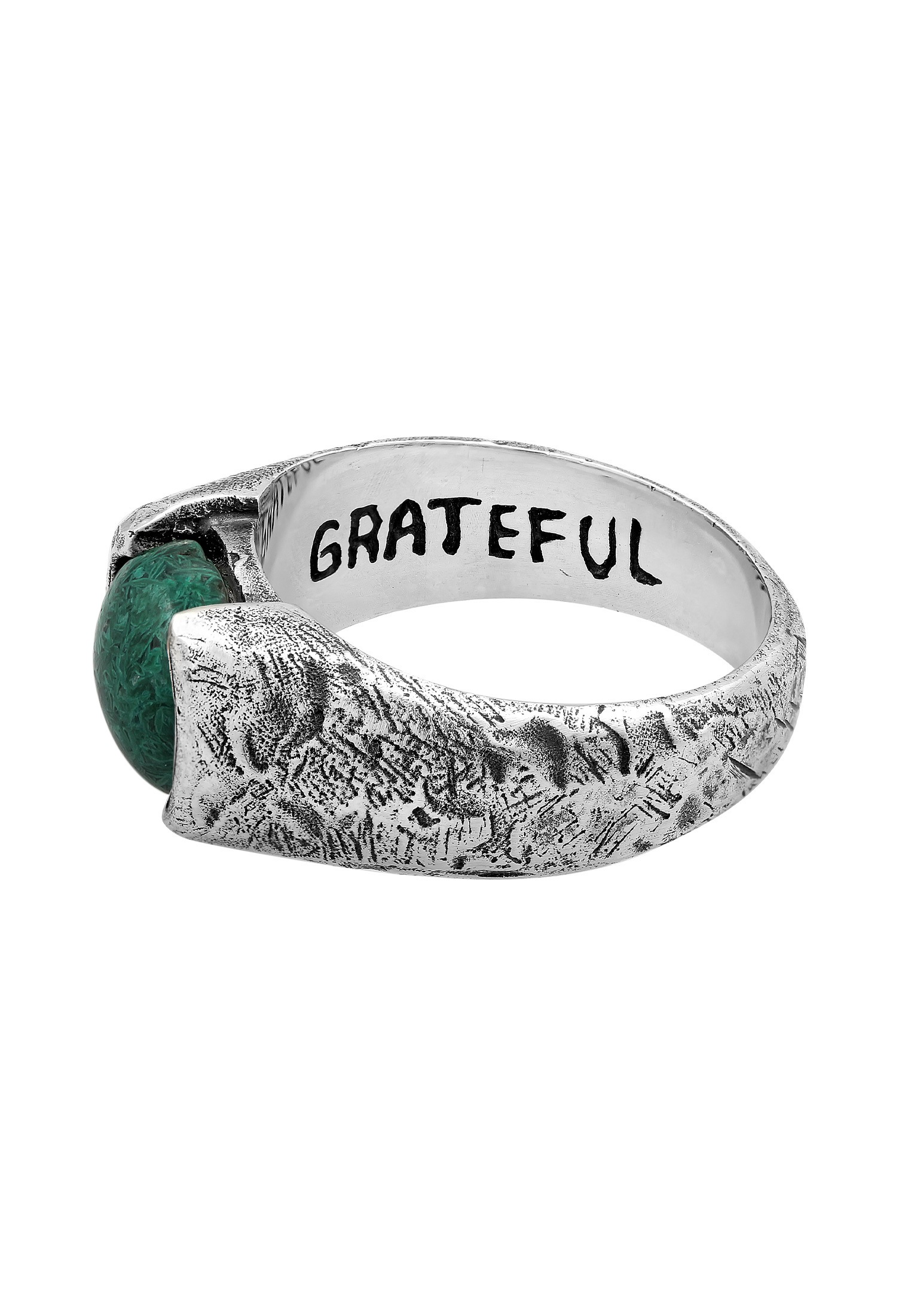 HAZE & GLORY Fingerring »Ring Herren Liberty - Afrikanischer Türkis 925 Silber«