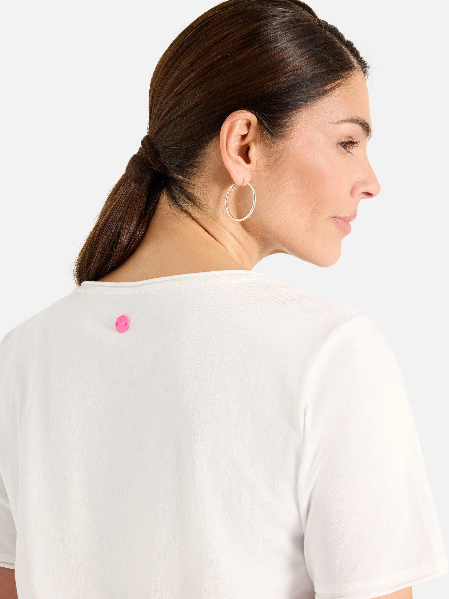 Lieblingsstück T-Shirt »VictoriaL« mit V-Ausschnitt, bedruckt