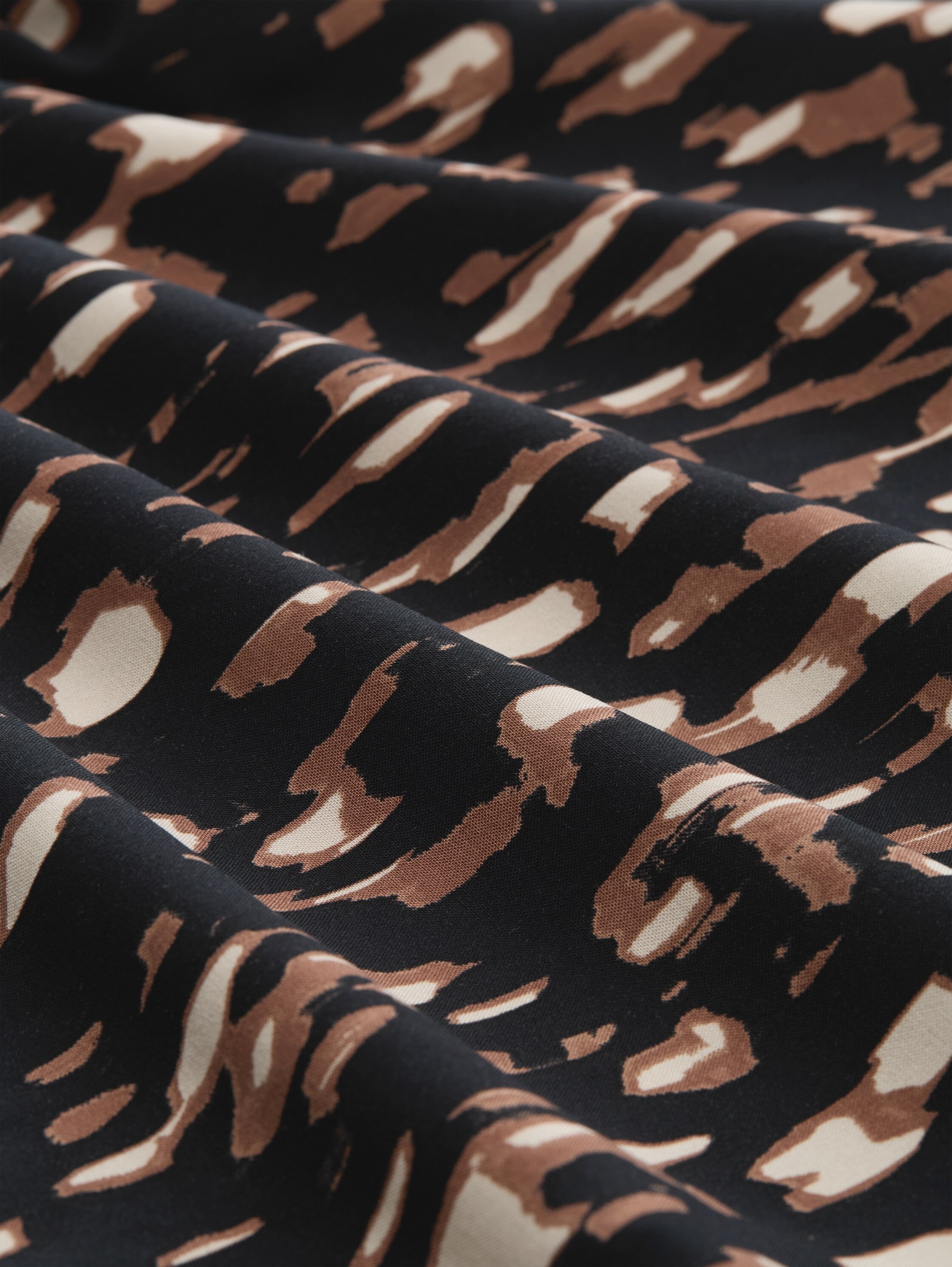 TOM TAILOR Langarmbluse mit All-Over Print