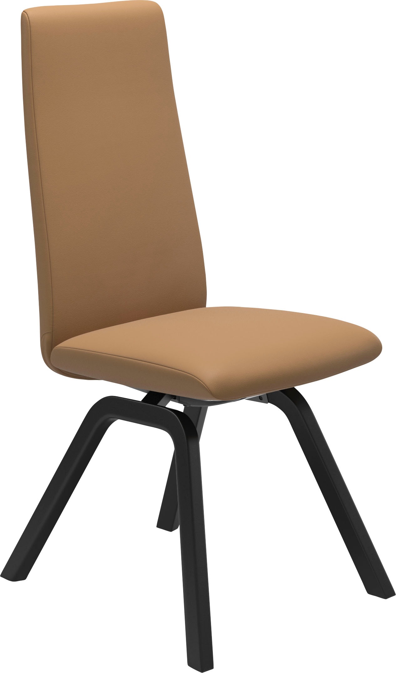 Stressless® Polsterstuhl »Laurel«, Leder PALOMA, High Back, Größe M, mit schräggestellten Beinen in Schwarz