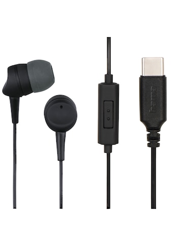 In-Ear-Kopfhörer »Kopfhörer "Sea", In-Ear, Mikrofon, Kabelknickschutz, USB-C, Schwarz«