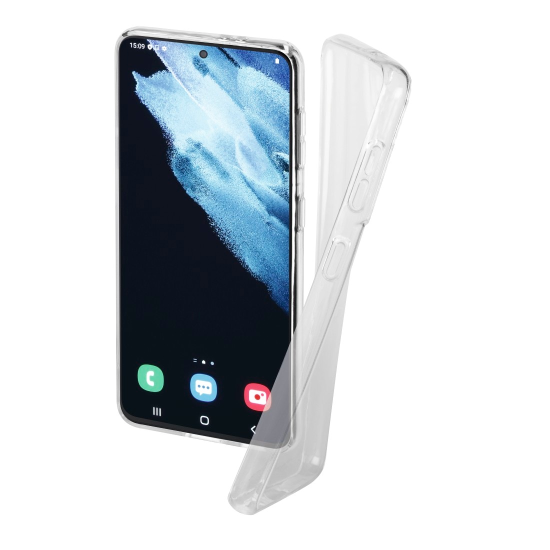 Hama Backcover »Smartphone-Cover Crystal Clear«, Samsung Galaxy S21 5G, für Samsung Galaxy S21 (5G) Transparent