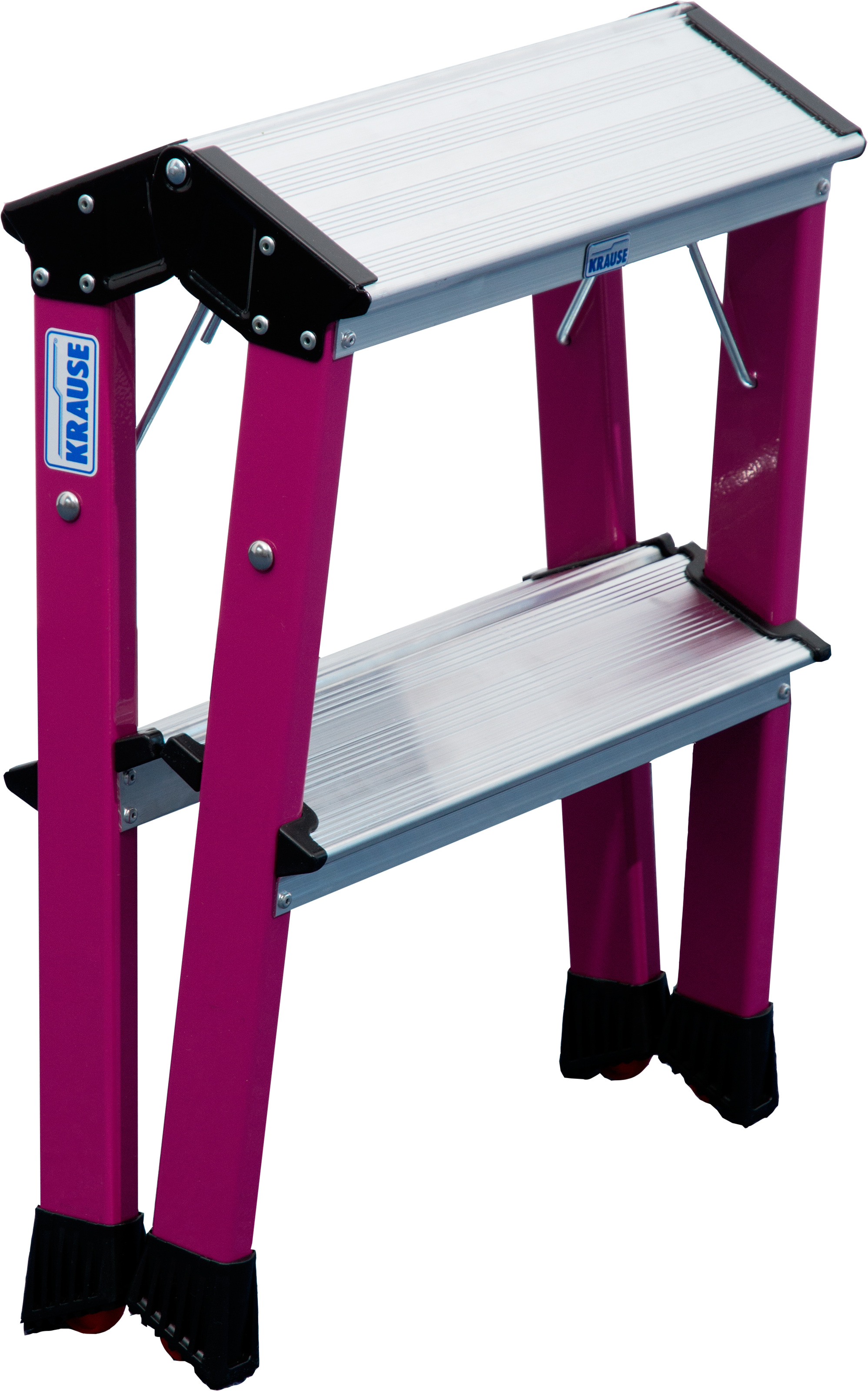 KRAUSE Klapptritt »Rolly«, 2 x 2 Stufen