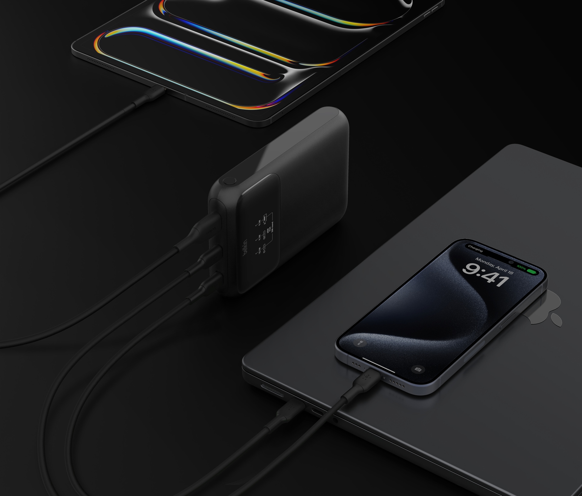 Belkin Powerbank »BOOST CHARGE 3-Port-Laptop-Powerbank 20.000 mAh«, Belkin BOOST CHARGE 3-Port-Laptop-Powerbank 20.000 mAh