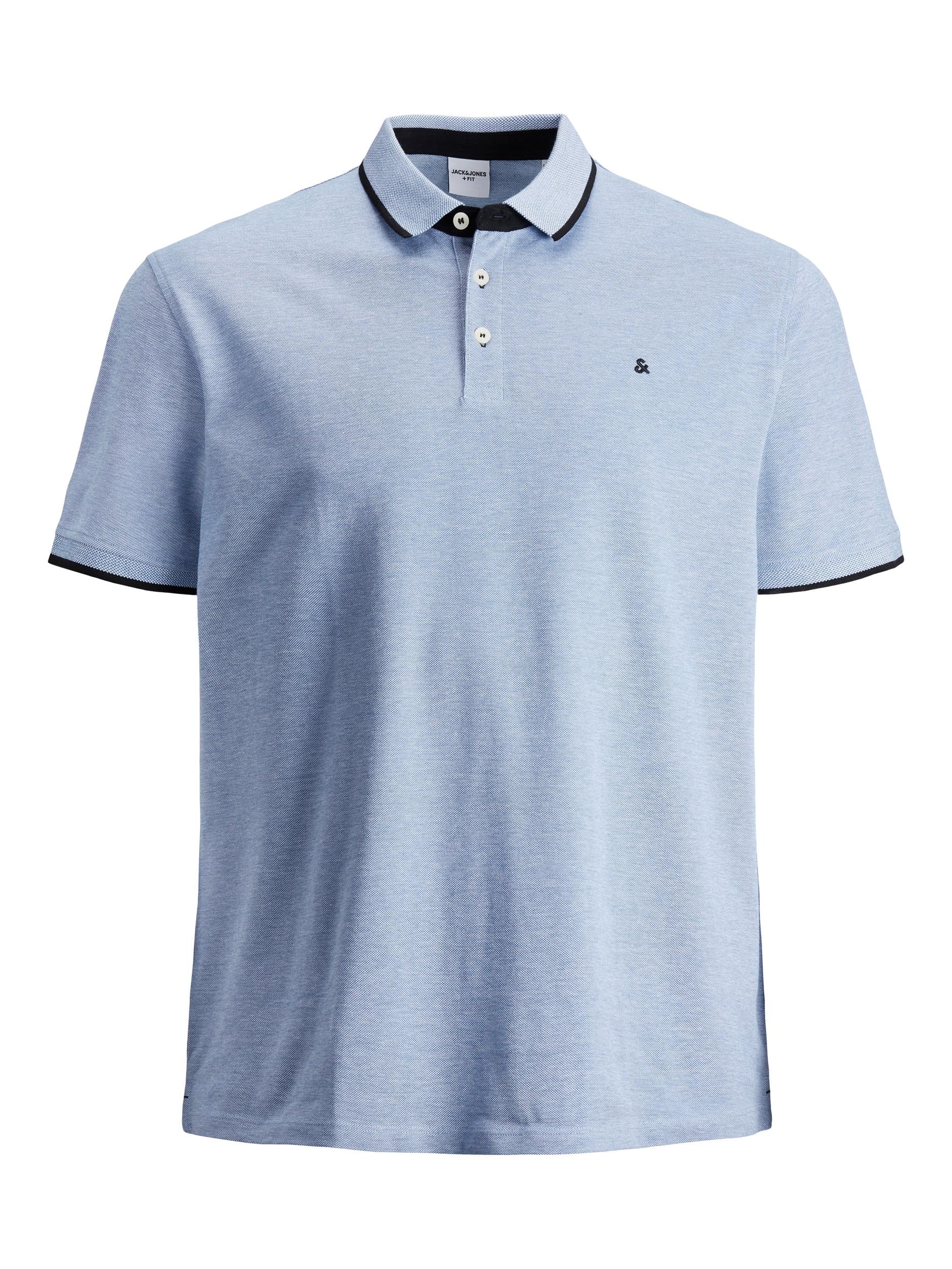 Jack & Jones PlusSize Poloshirt »JJEPAULOS POLO SS NOOS PLS«, mit Logo Stickerei