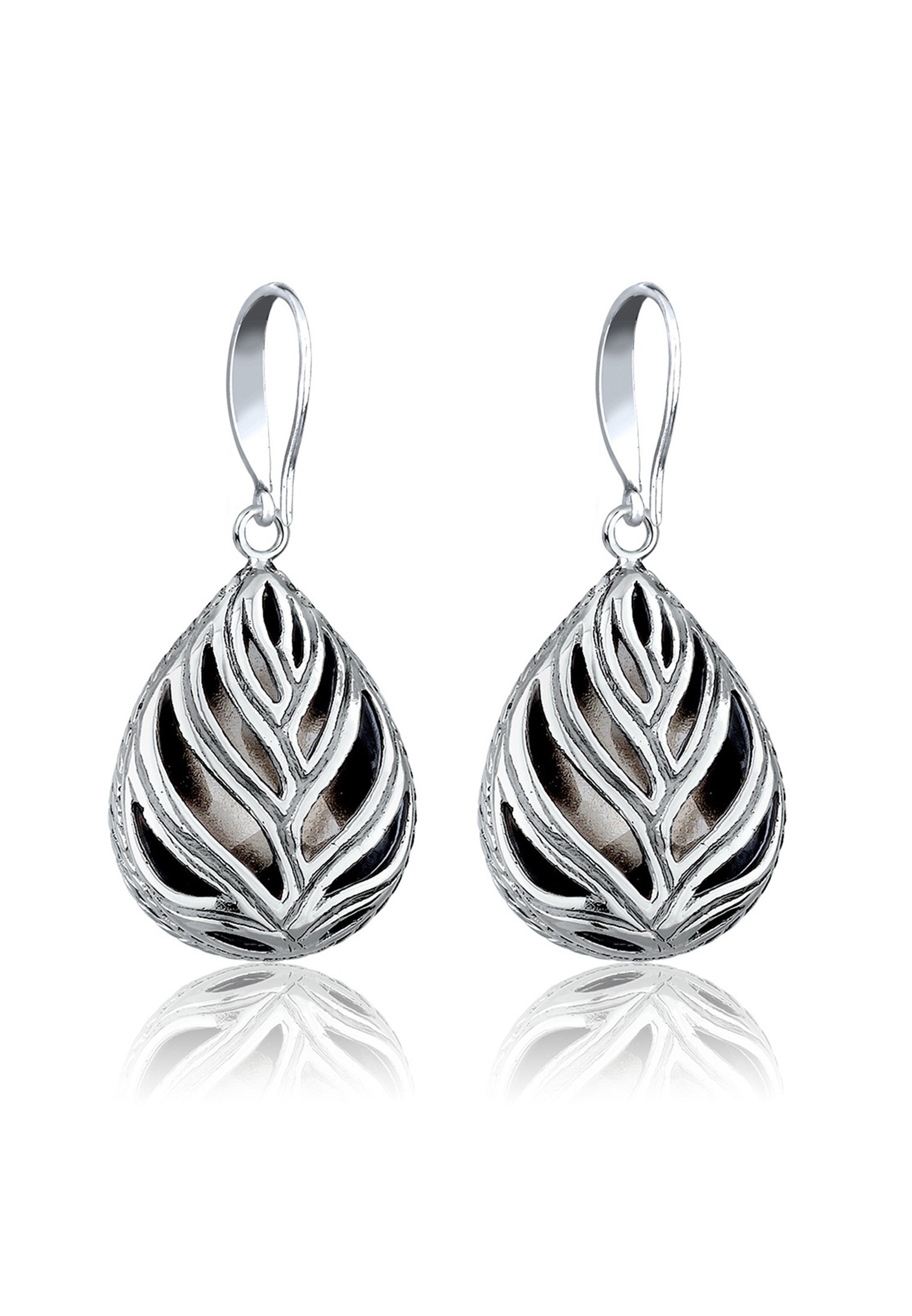 Elli Paar Ohrhänger »Ohrringe Elli Ohrringe Tropfen Kristalle Elegant 925 Silber«