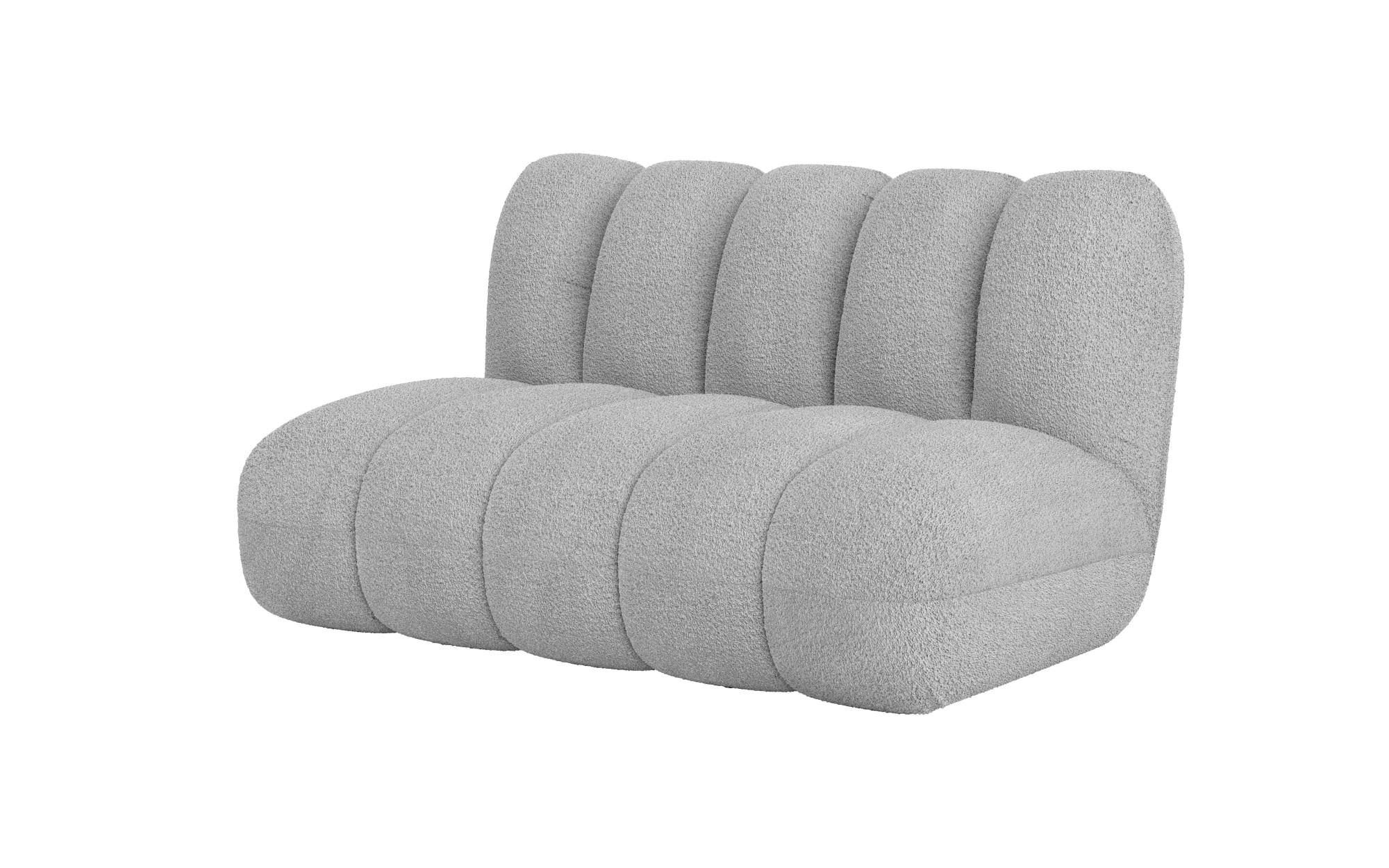 LeGer Home by Lena Gercke 2-Sitzer »Priya Designersofa, moderne Steppung, auch in Bouclé«, gemütlich und modern, B/T/H: 155/108/84 cm