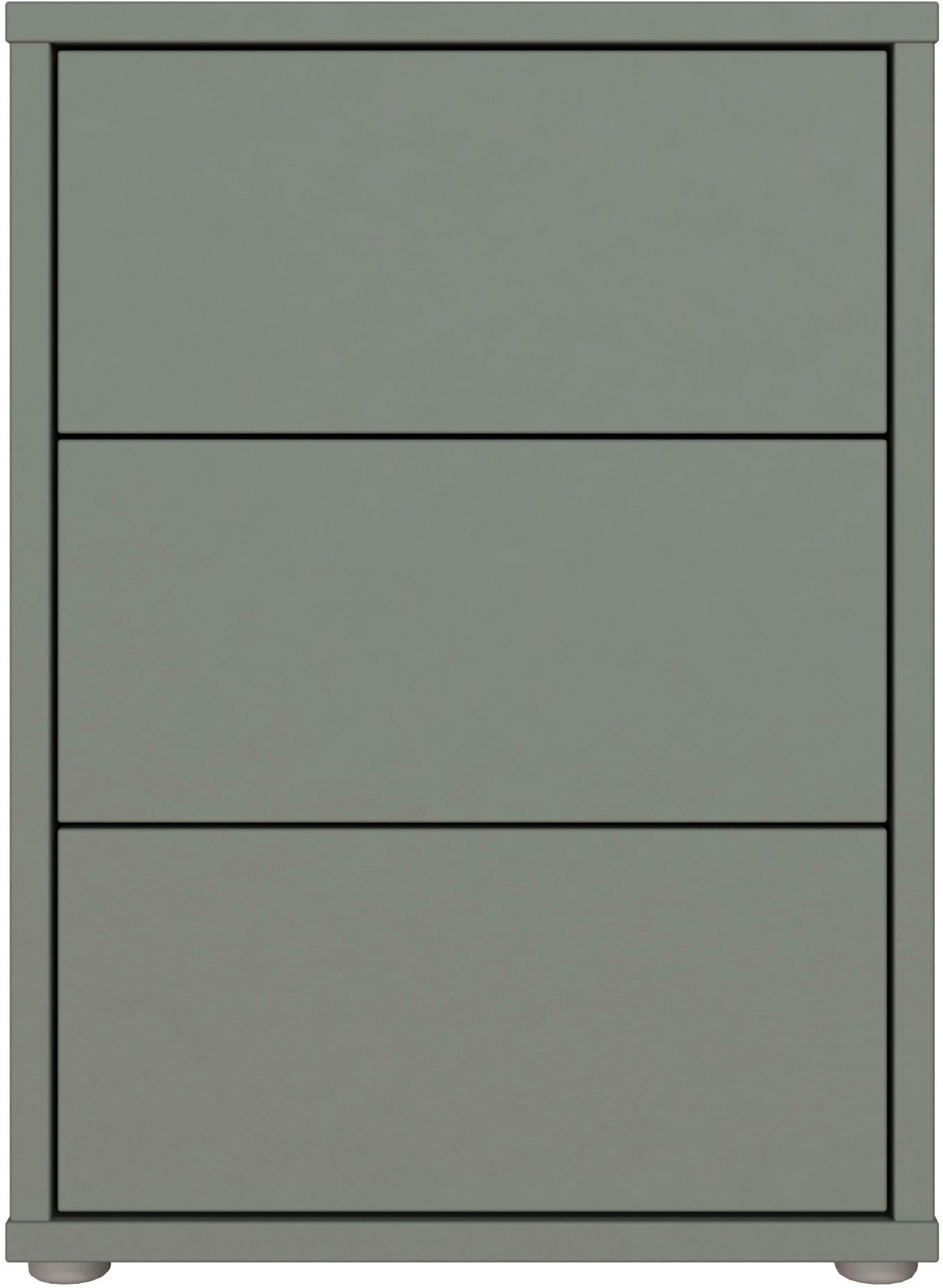 FORTE Nachtkommode »Alice Springs« Schubkästen mit Vollauszug, Push to Open