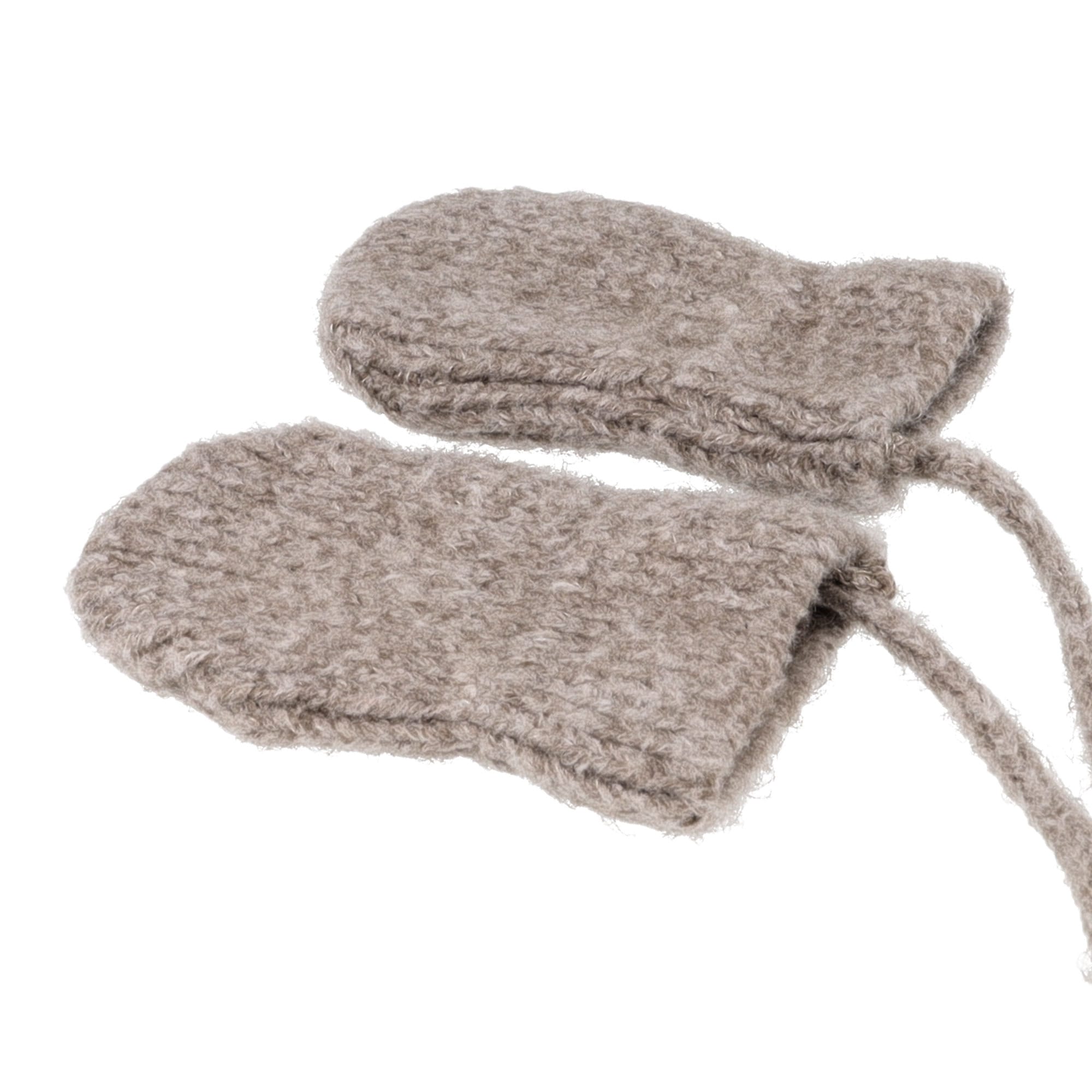 MAXIMO Fäustlinge ohne Daumen, für Babys, mit Halteband