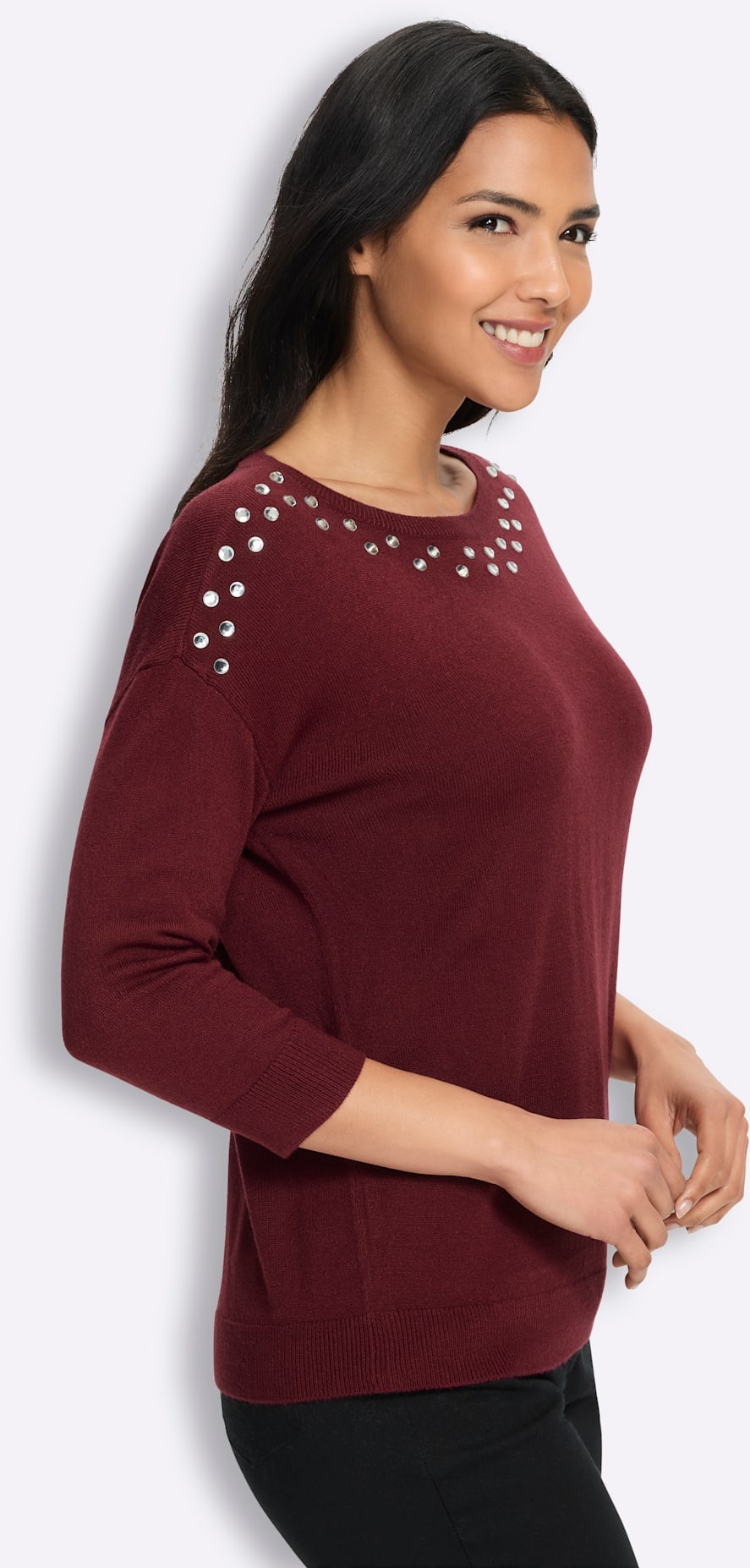 Classic Basics 3/4 Arm-Pullover »Pullover«