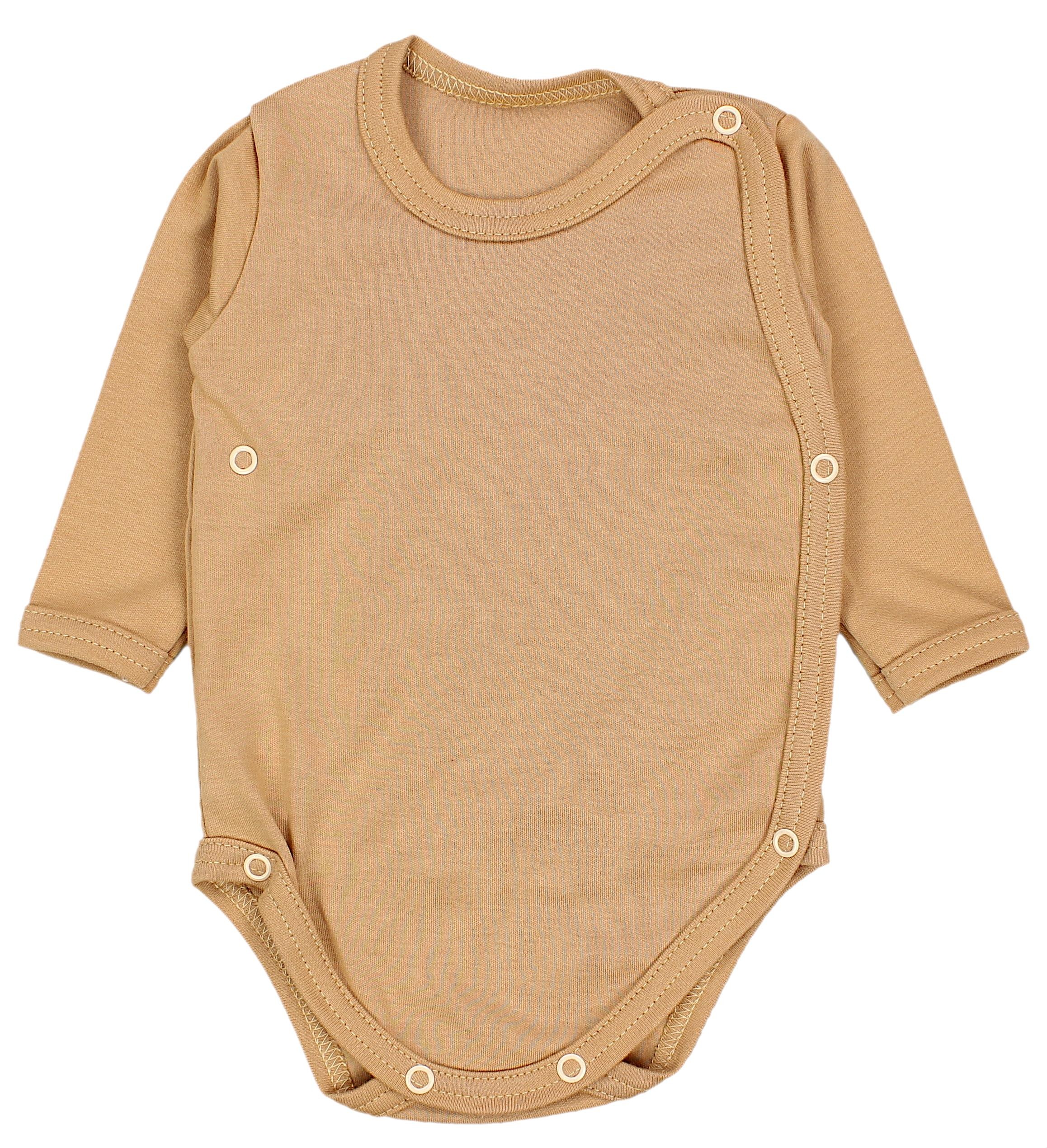 TupTam Langarmwickelbody »Wickelbody Baby Langarm Wickelbody 5er Pack«