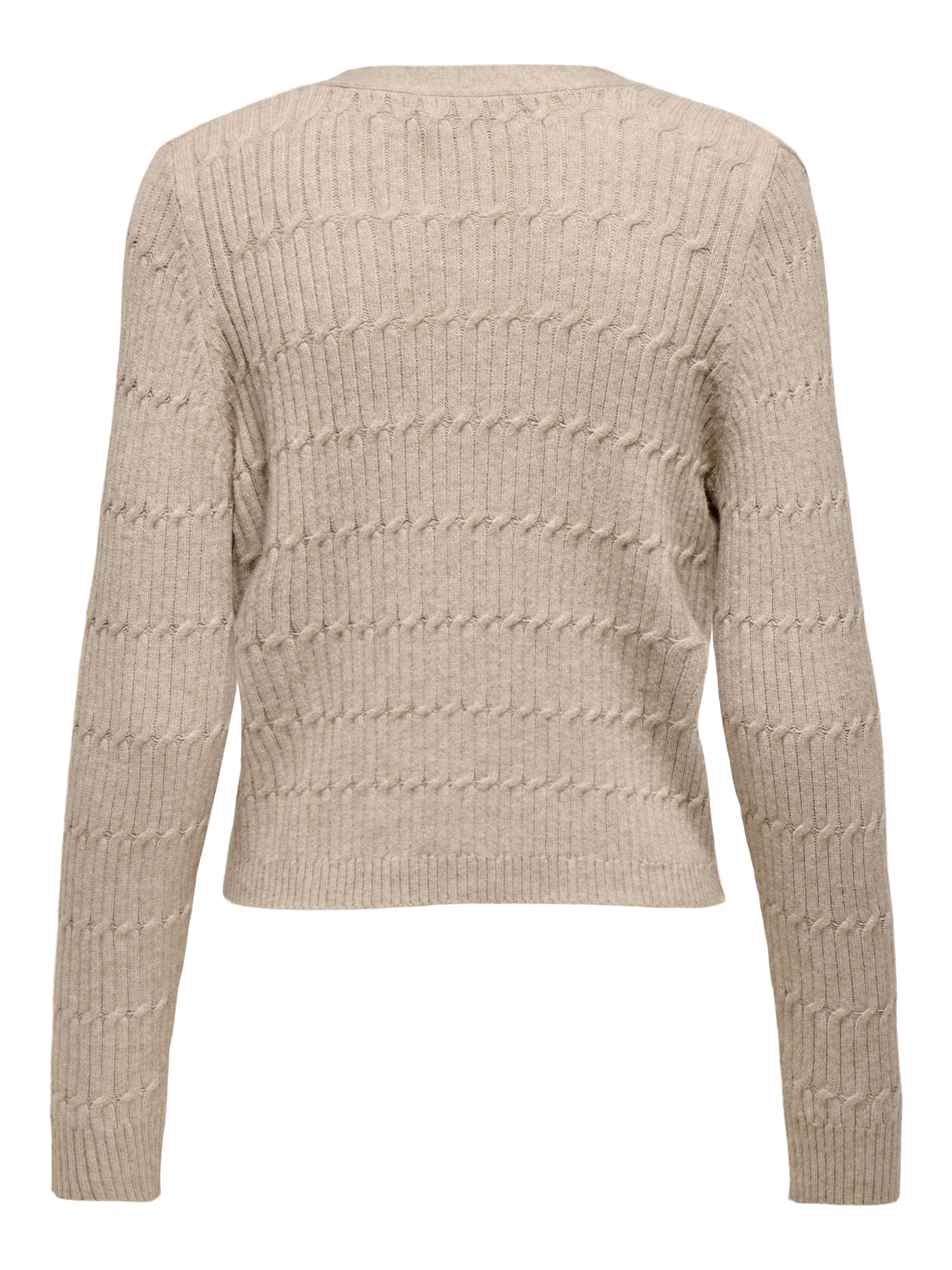 ONLY Strickjacke »ONLKATIA LS CABLE V-NECK CARDIGAN CC KNT«