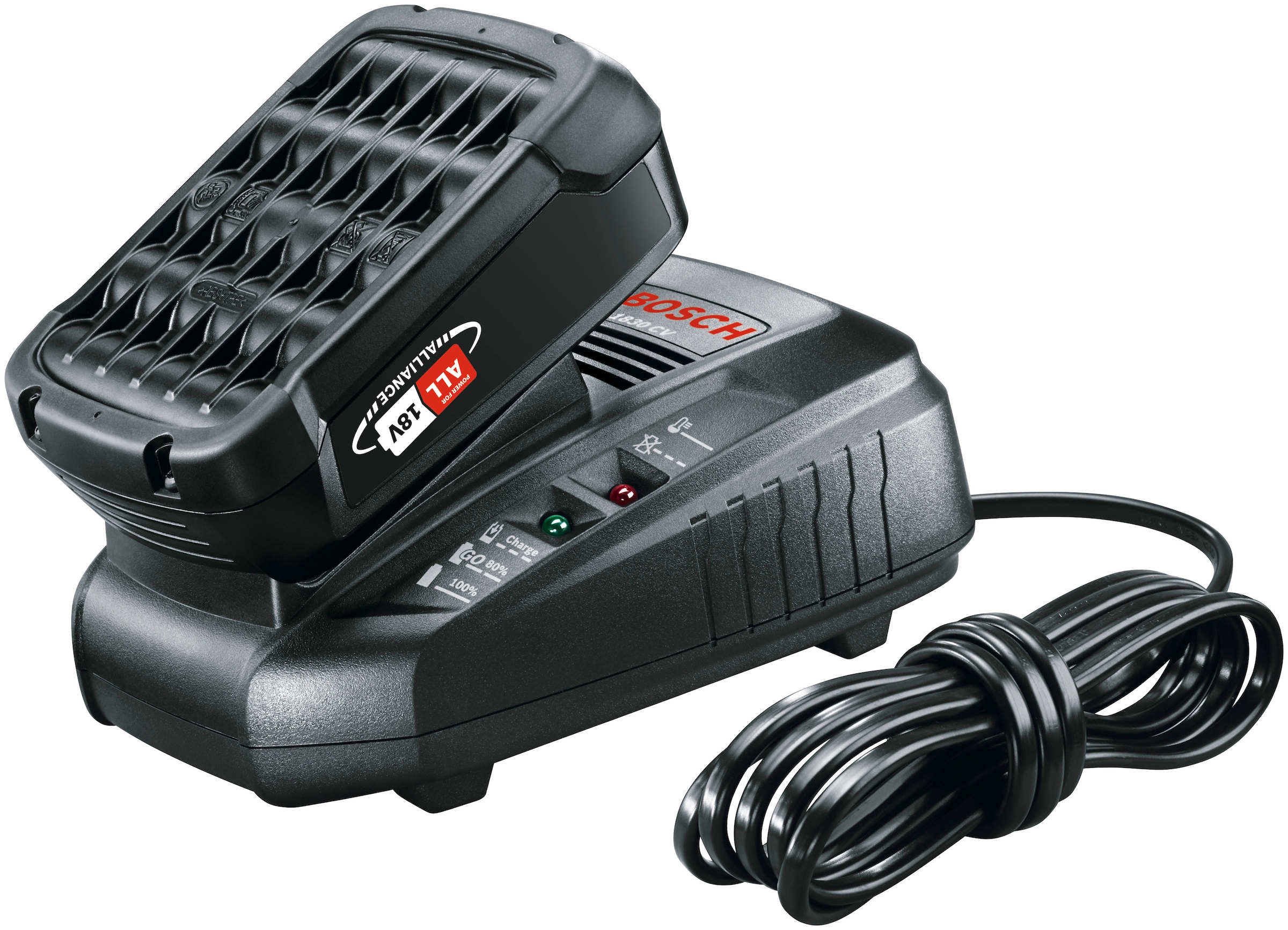 Bosch Home & Garden Akku Starter-Set »Starter-Set 18 V (2,5 Ah + AL 1830 CV)«, 18 V, 2,5 Ah, inkl. Ladegerät