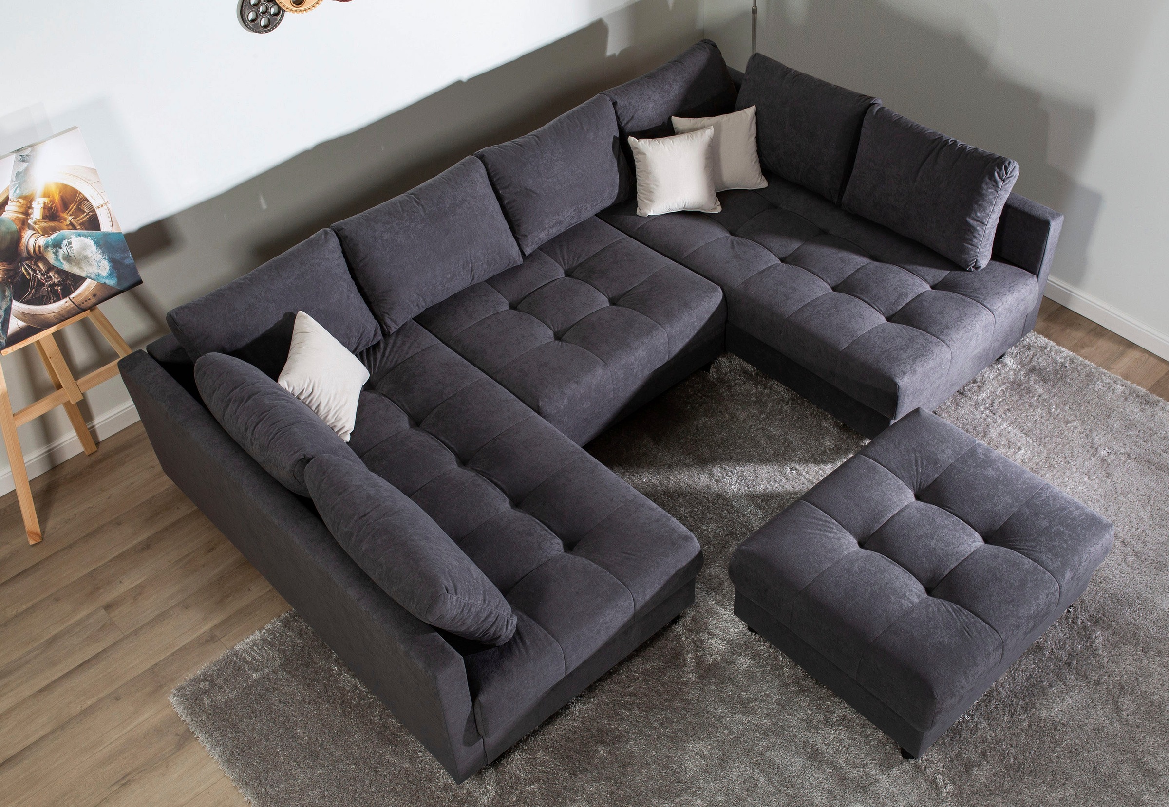 Home affaire Wohnlandschaft »Toni U-Form«