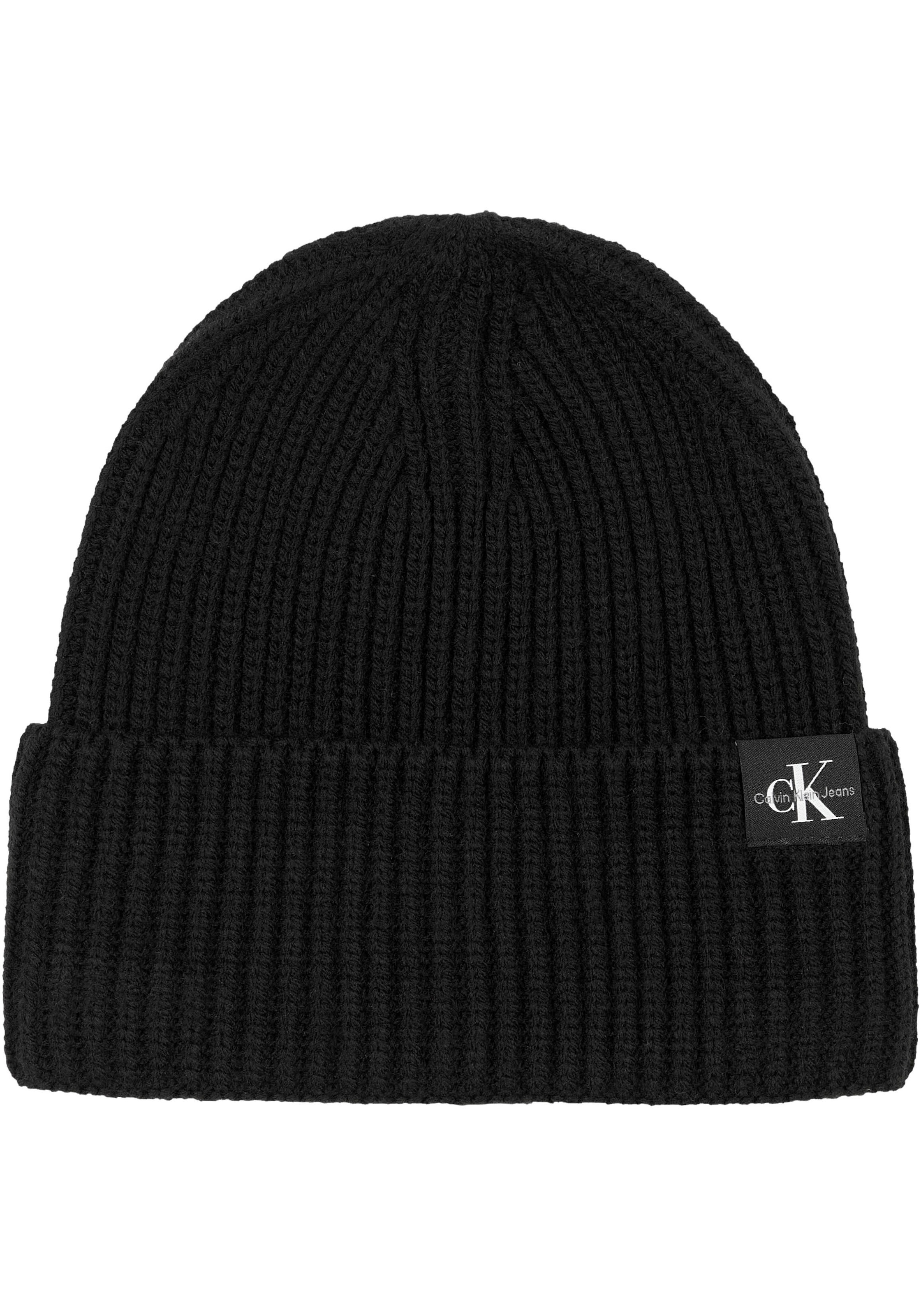 Calvin Klein Jeans Beanie, mit Monogramm-Label