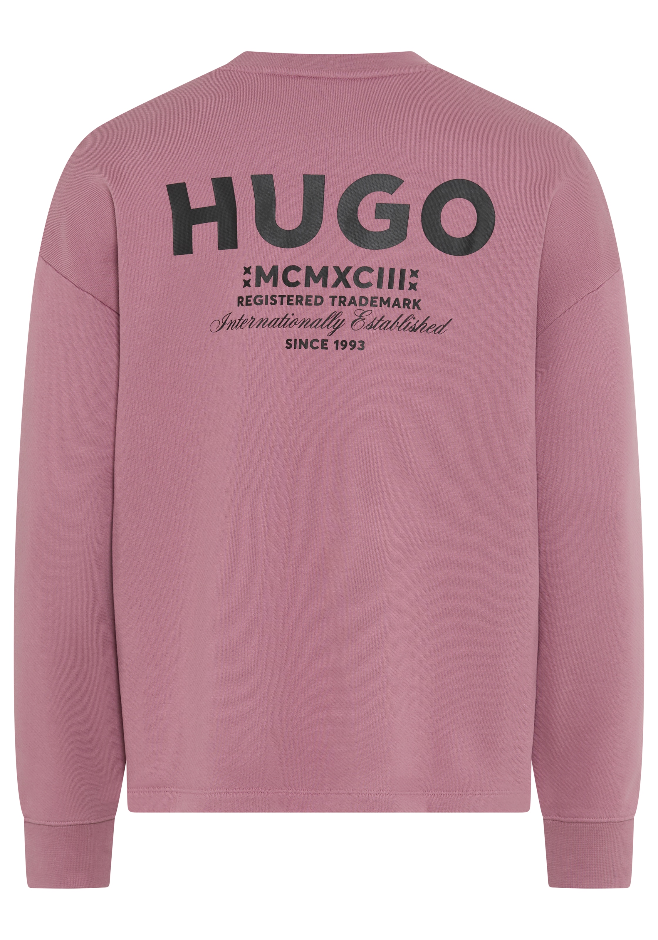 HUGO Blue Sweatshirt »Naviu«, mit Rückendruck