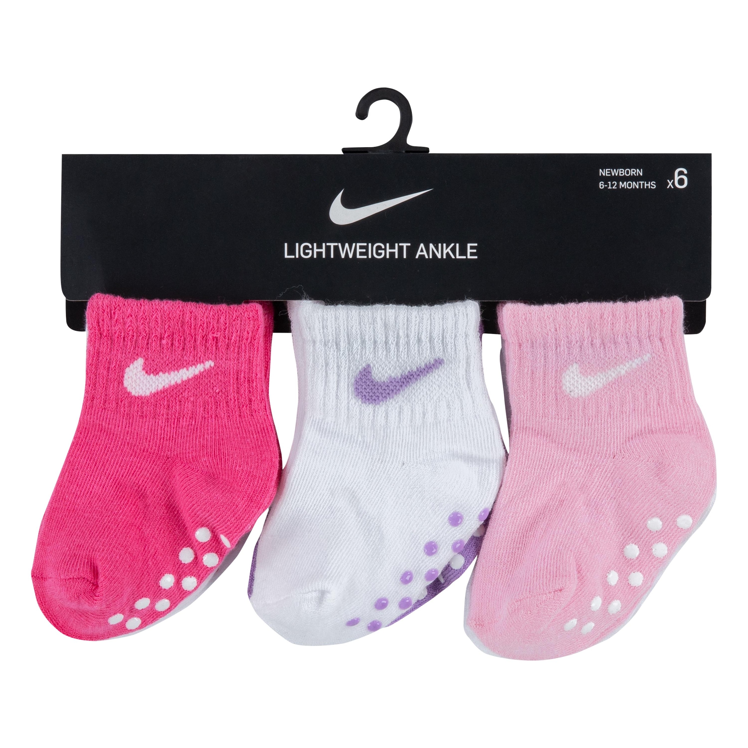 Nike Sportswear ABS-Socken »POP COLOR GRIPPER INFANT/TODDLER AN« Set, 6 Stk. tlg. für Babys, im 6er-Set