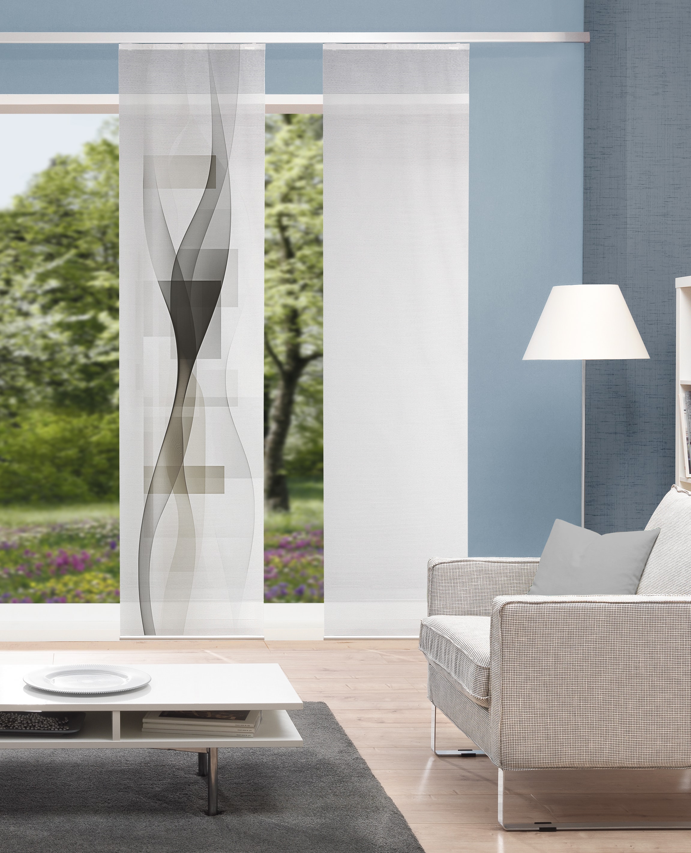 Vision S Schiebegardine »LUMA« Paneelwagen 1 Stk. tlg. digital bedruckt