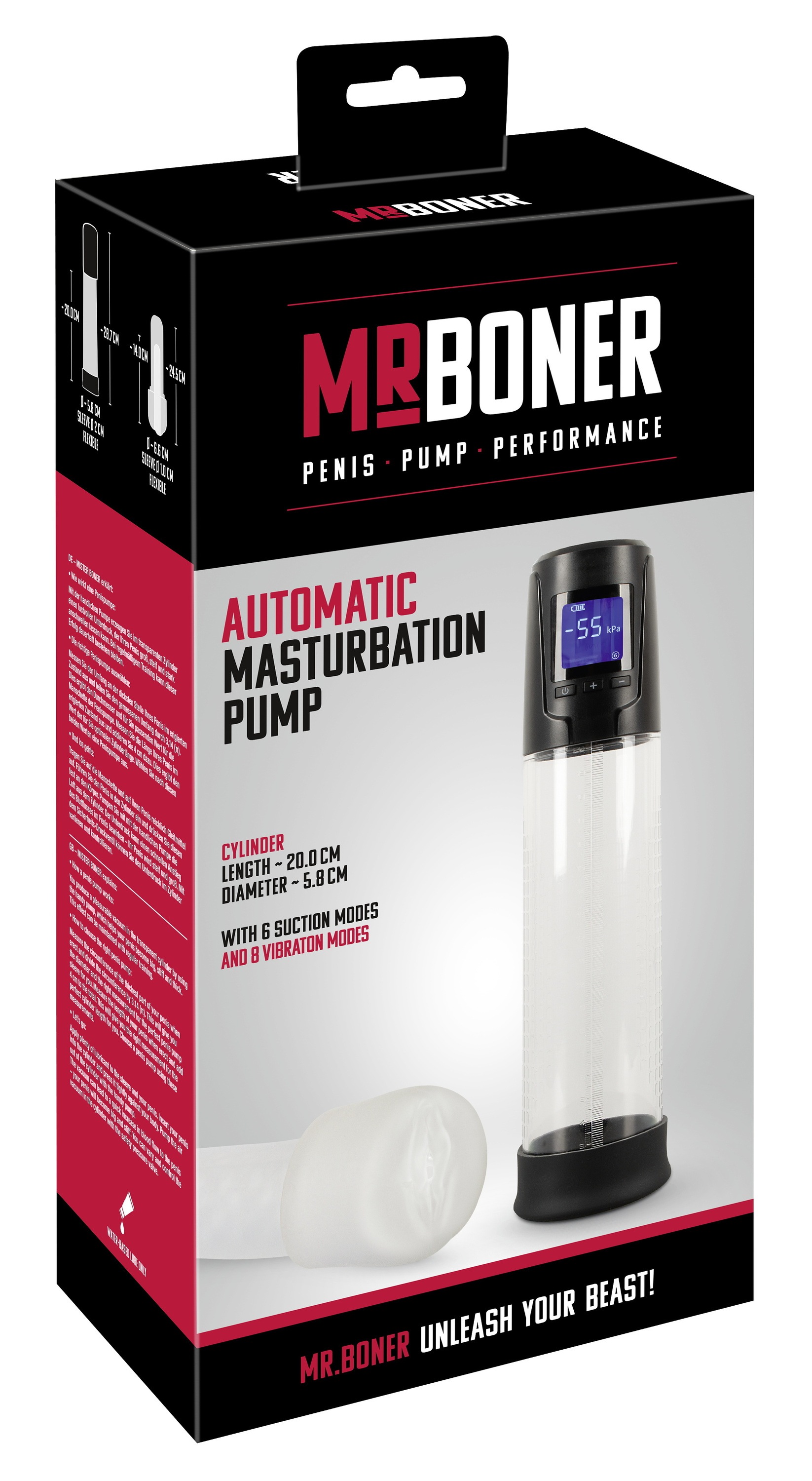 Mister Boner Penispumpe »Penispumpe Automatic Masturbation Pump«