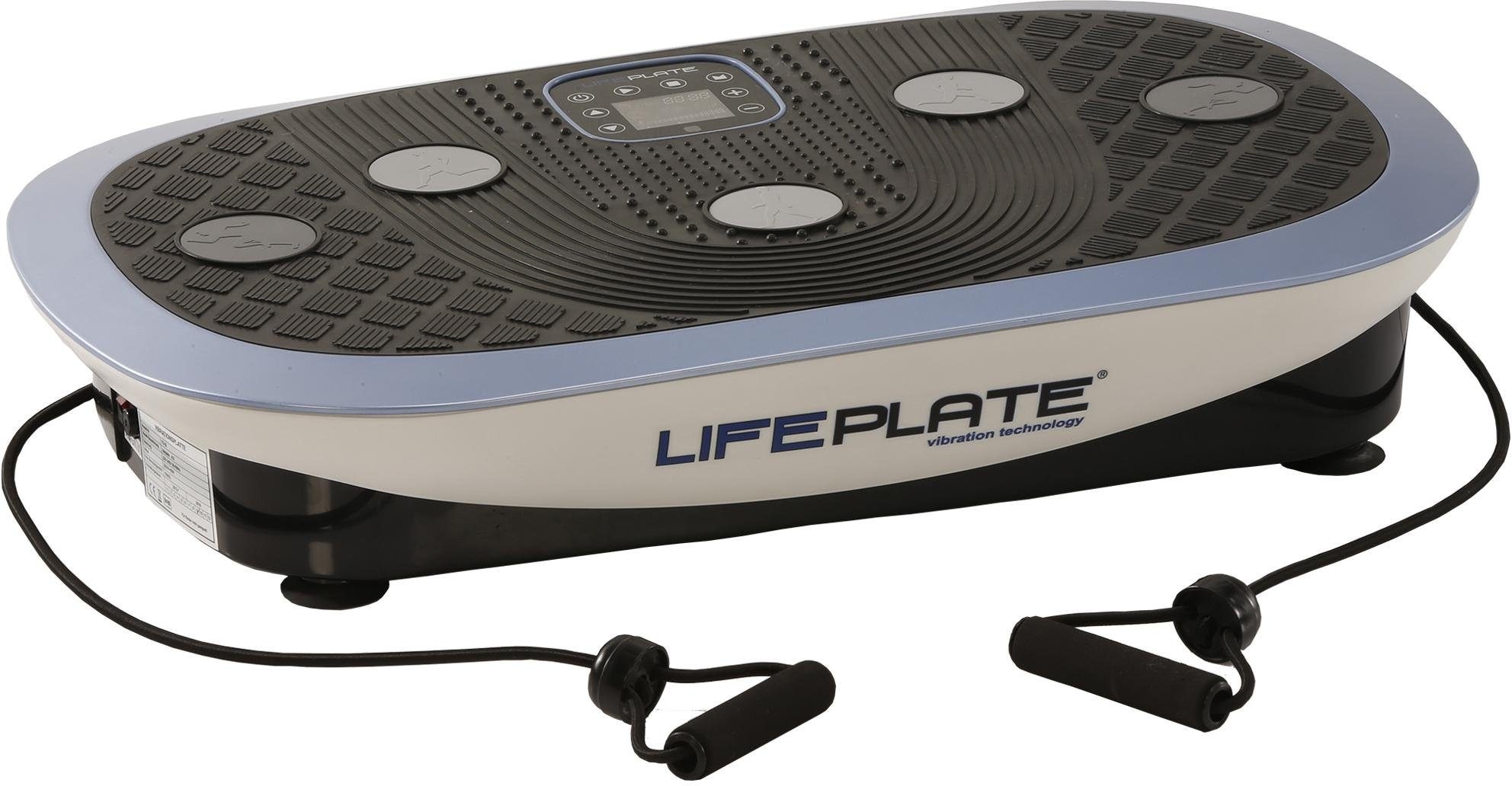 Vibrationsplatte »Lifeplate 4.0«, (Set, 3 tlg., mit Trainingsbändern-mit...