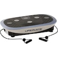 MAXXUS Vibrationsplatte »Lifeplate 4.0«, (Set, 3 tlg., mit Trainingsbändern-mit Trainingsplan-mit Unterlegmatte)