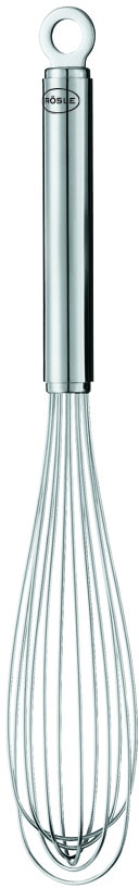 Rösle Schneebesen Becherbesen mit schlanker Form in silberfarben, Größe Breite/Höhe/Tiefe: 4 cm x 4 cm