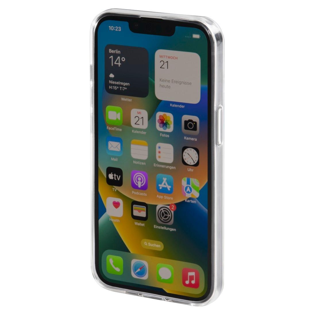 Hama Smartphone-Hülle »Cover "Crystal Clear" für Apple iPhone 14 Pro, Transparent, Hülle«, iPhone 14 Pro