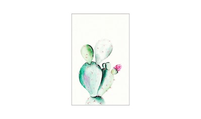 Komar Poster »Prickly Pear Watercolor«, Pflanzen-Blätter, Höhe: 40cm kaufen