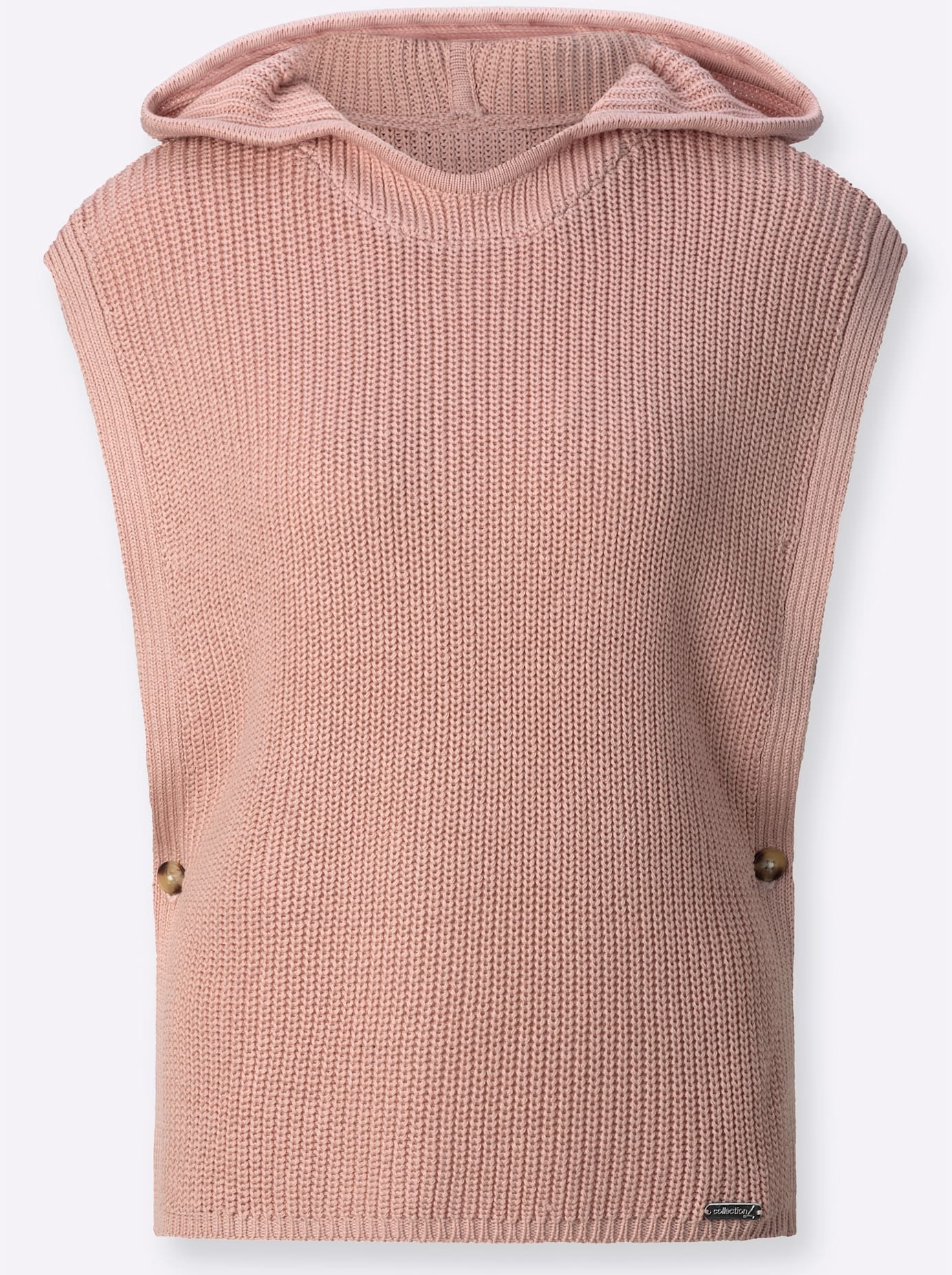 Casual Looks Pullunder »Kapuzen-Pullunder«