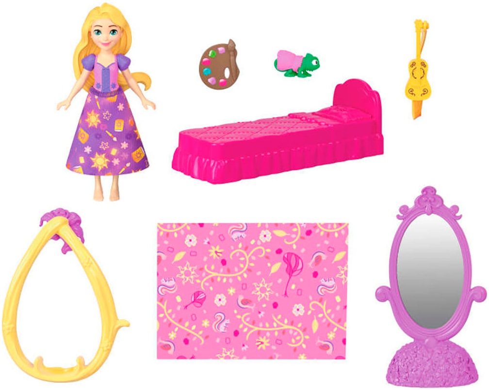 Mattel® Puppenhaus »Disney Prinzessin Kleine Puppen Rapunzel Stacking Castle«