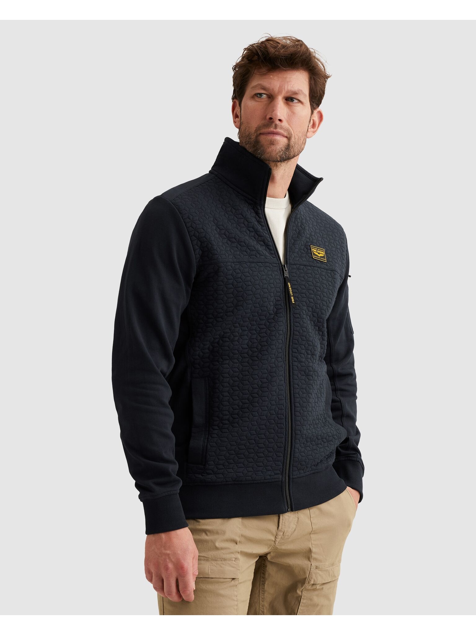 PME LEGEND Sweatjacke mit Vordertaschen