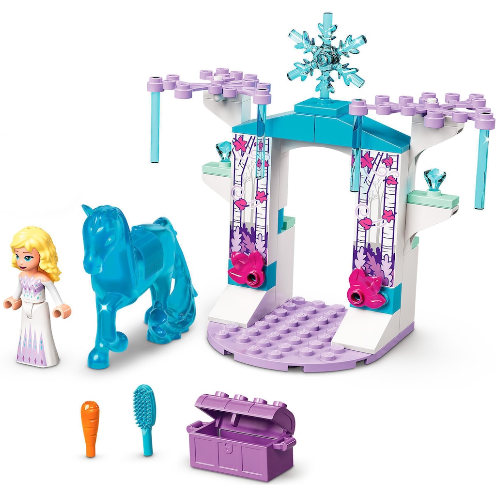 LEGO® Konstruktionsspielsteine »Elsa und Nokks Eisstall (43209), LEGO® Disney Princess«, (53 St.)