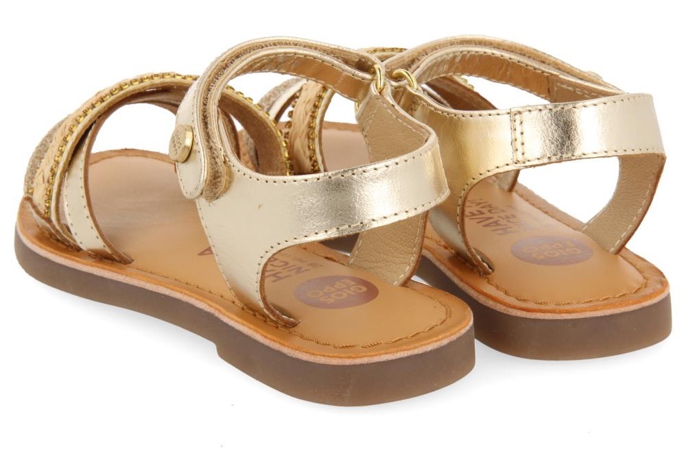 Gioseppo Sandalette »SILETZ«, Sommerschuh, Glitzersandale, Sandalette, mit Blockabsatz