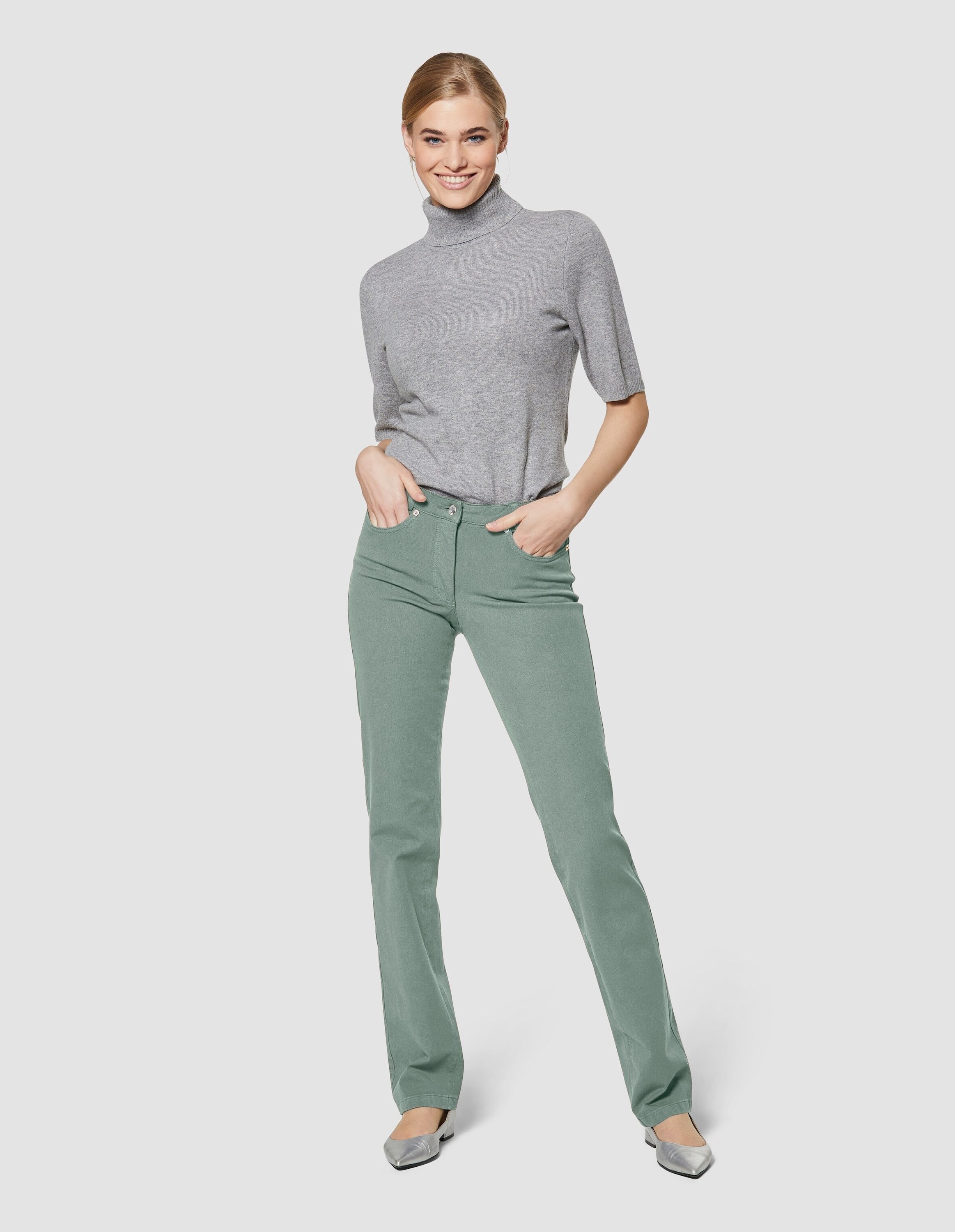 MADELEINE Regular-fit-Jeans »Denimhose Schmale Jeans im Five-Pocket-Style«