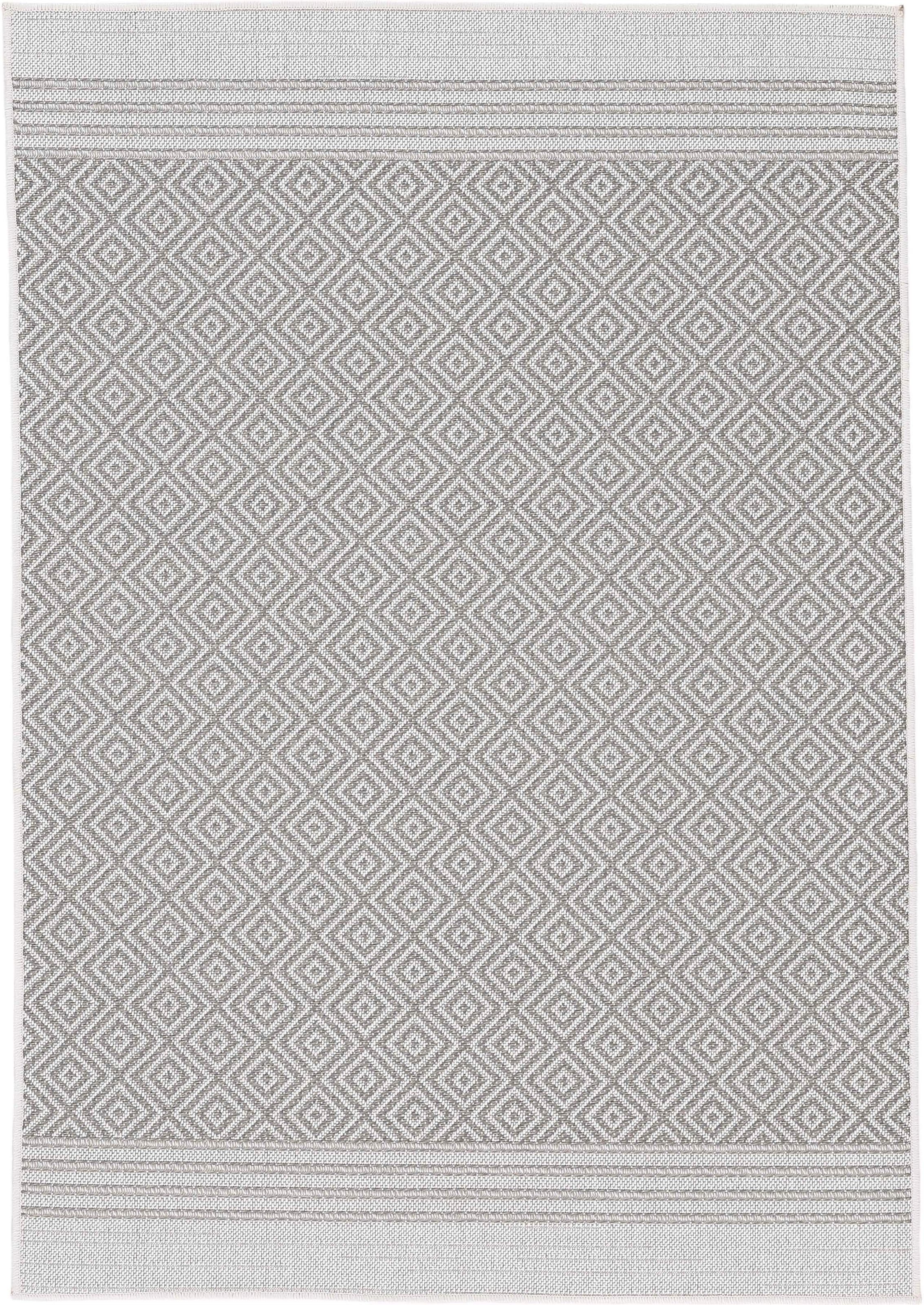 carpetfine Teppich bestellen robustes rechteckig, UV-beständig, bei Sisal »Boho OTTO Flachgewebe, 103«, Außenbereich Optik