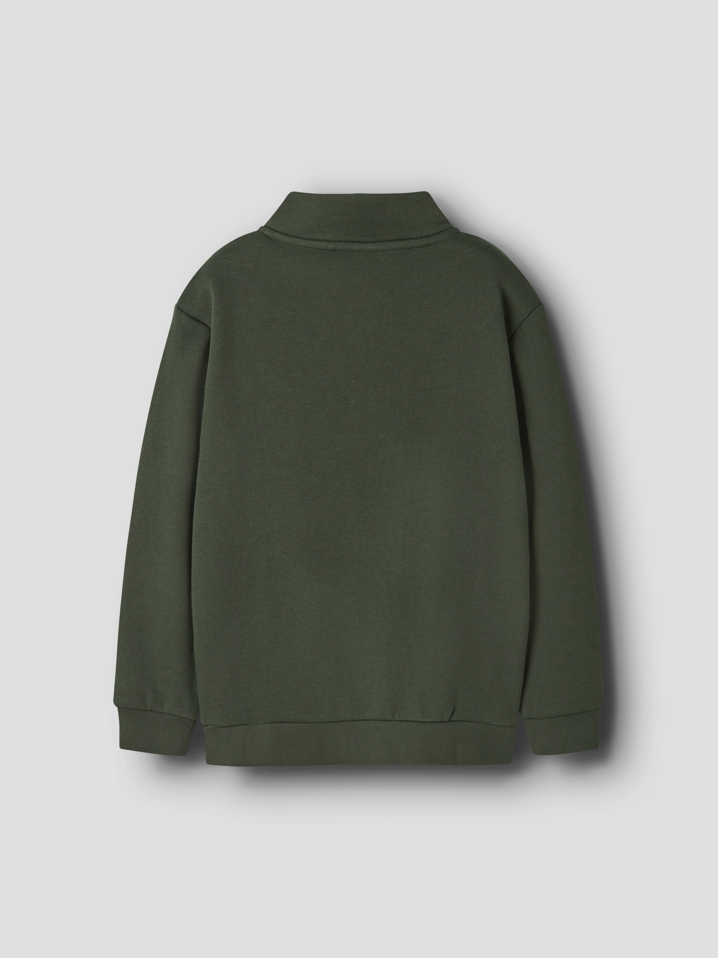 Name It Sweatshirt »NKMBRODY LS NREG SWEAT ZIP BRU NOOS«, mit Stehkragen und kurzem Reißverschluss