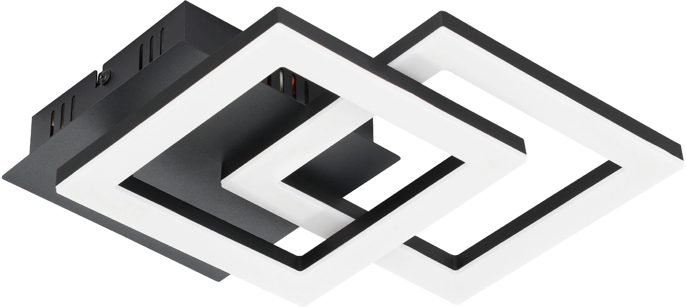 EGLO Deckenleuchte »PARANDAY-Z«, in schwarz aus Stahl / inkl. LED fest  integriert - 15,5 Watt bei OTTO
