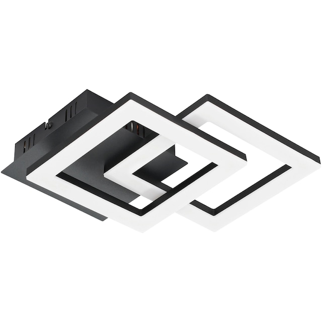 EGLO Deckenleuchte »PARANDAY-Z«, in schwarz aus Stahl / inkl. LED fest  integriert - 15,5 Watt bei OTTO