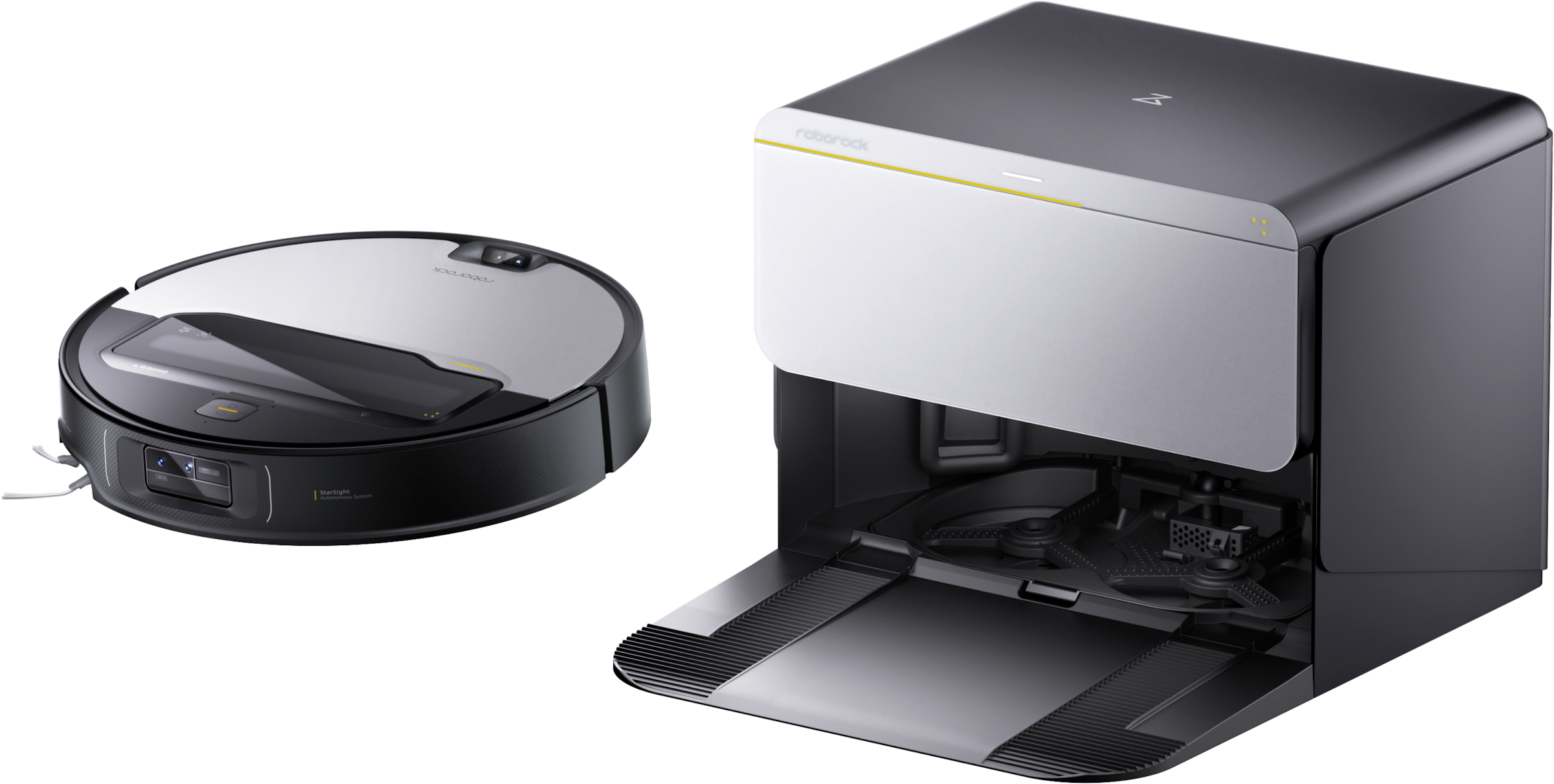 Roborock Saugroboter »Roborock Saros Z70 R&D system mit Wischfunktion«