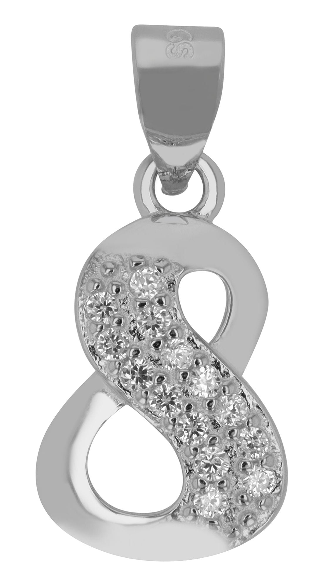 Adelia´s Kettenanhänger »Damen Anhänger ¿ Unendlichkeitszeichen Anhänger aus 925 Silber«