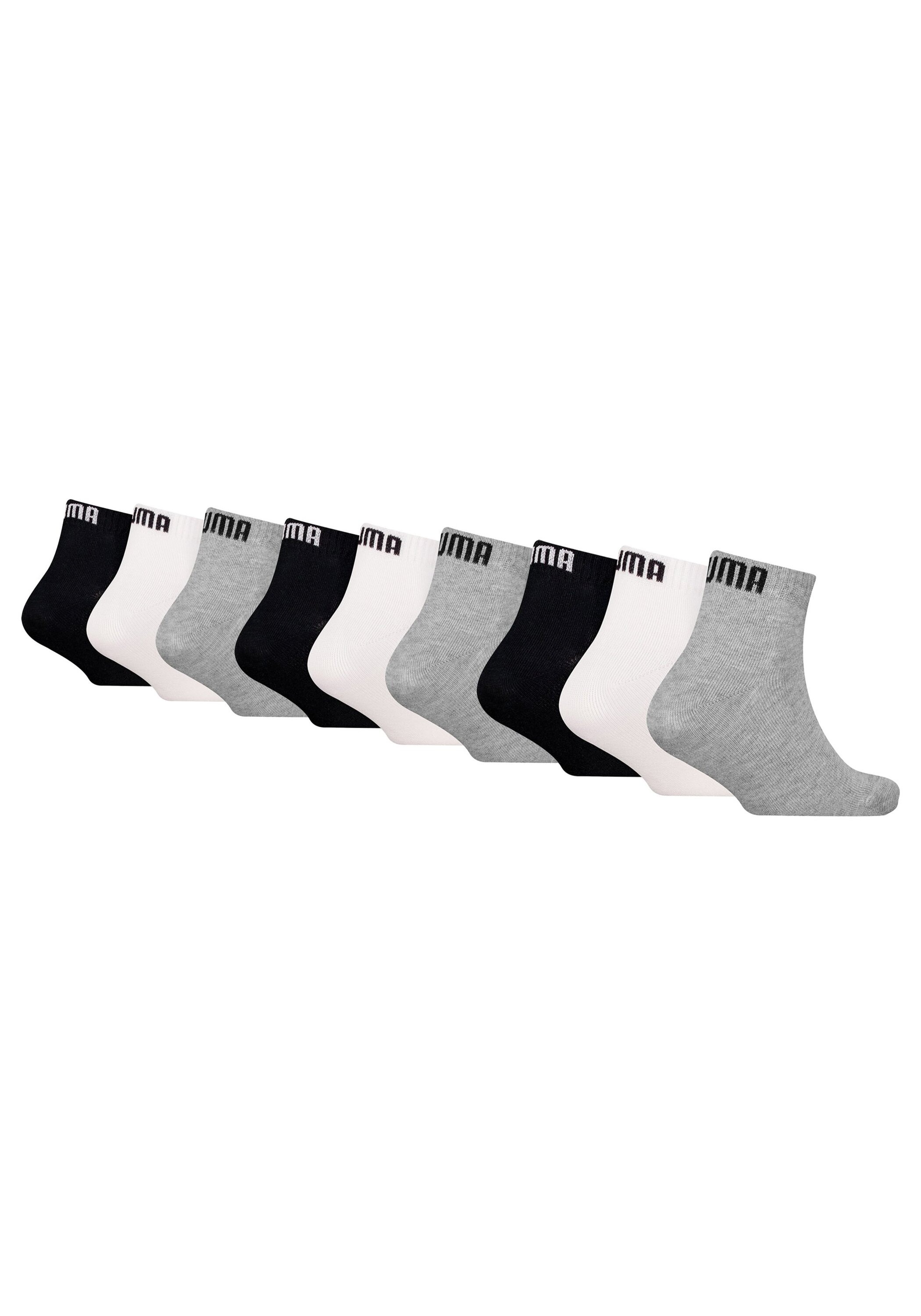 PUMA Kurzsocken »Socken Plain Quarter ECOM 9P 9er Pack«